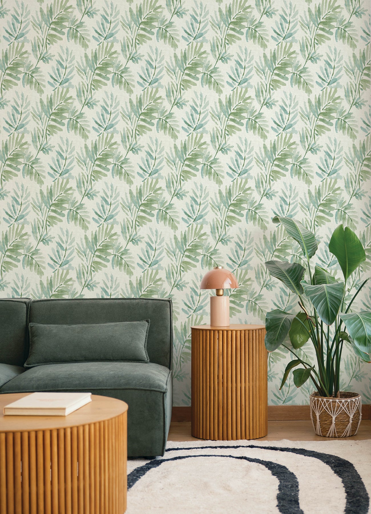 Serenade wallpaper in sea green color - pattern number 4177-27744 - by A Street Prints in the Drew and Jonathan Home Fifth Edition collection