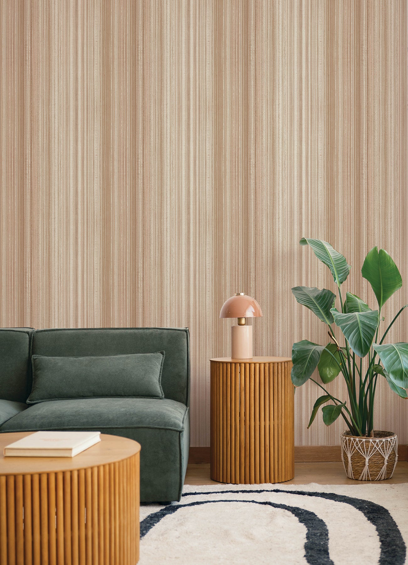Elan wallpaper in blush color - pattern number 4177-27745 - by A Street Prints in the Drew and Jonathan Home Fifth Edition collection