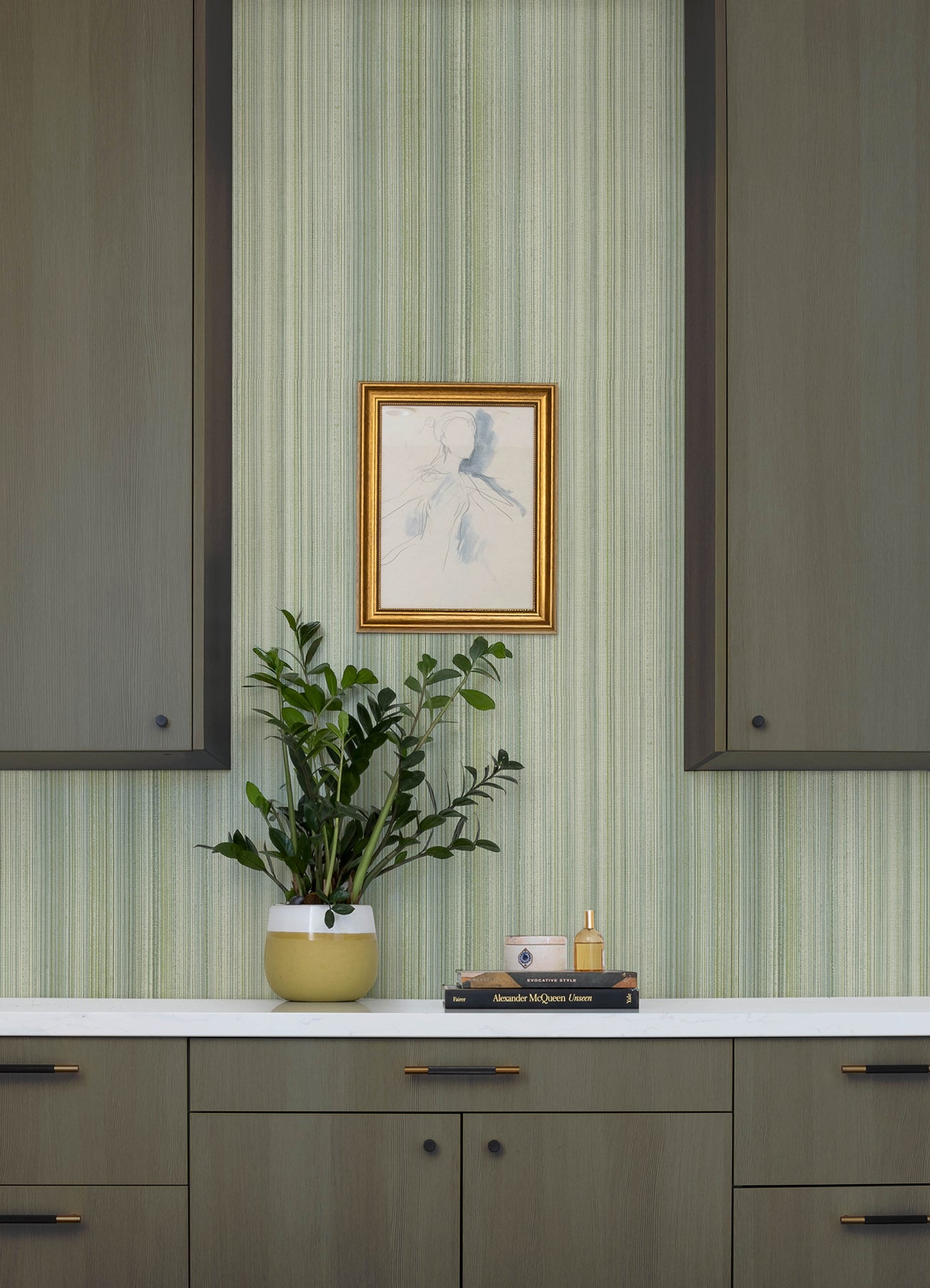 Elan wallpaper in sea green color - pattern number 4177-27746 - by A Street Prints in the Drew and Jonathan Home Fifth Edition collection