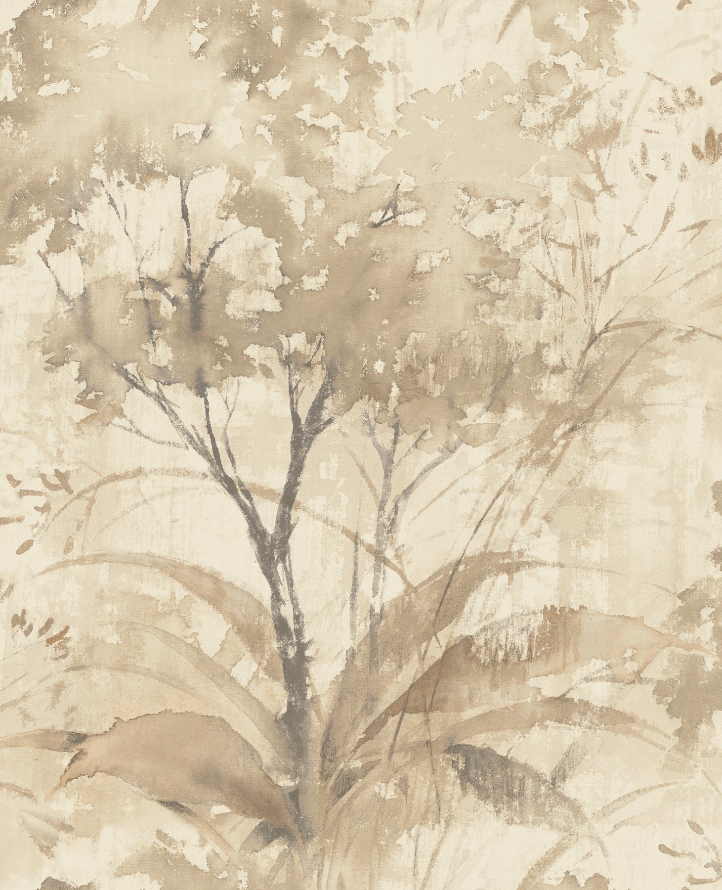 Mistwood wallpaper in coffee color - pattern number 4177-27750 - by A Street Prints in the Drew and Jonathan Home Fifth Edition collection