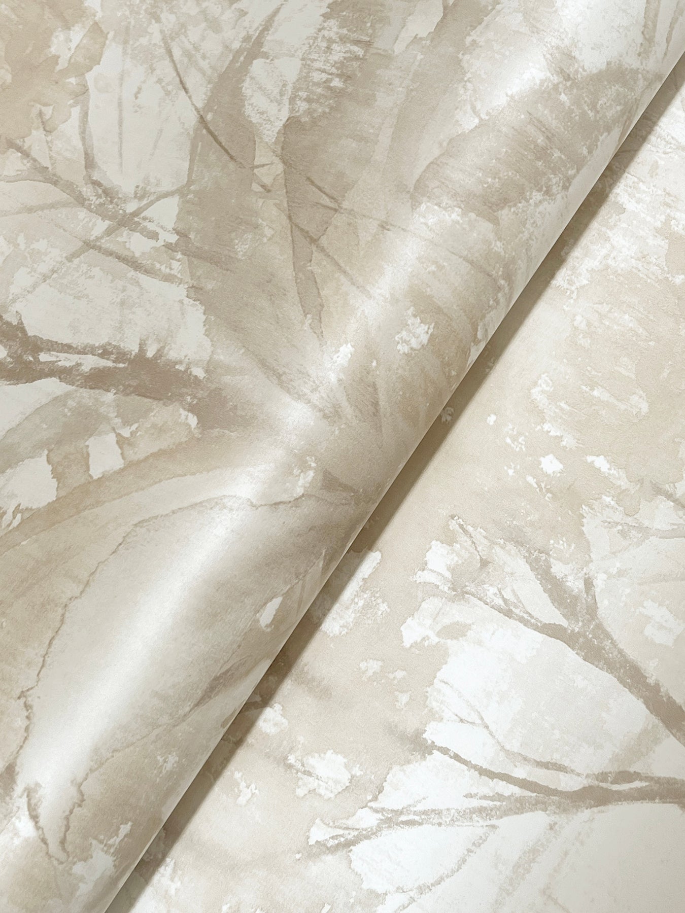 Mistwood wallpaper in beige color - pattern number 4177-27752 - by A Street Prints in the Drew and Jonathan Home Fifth Edition collection