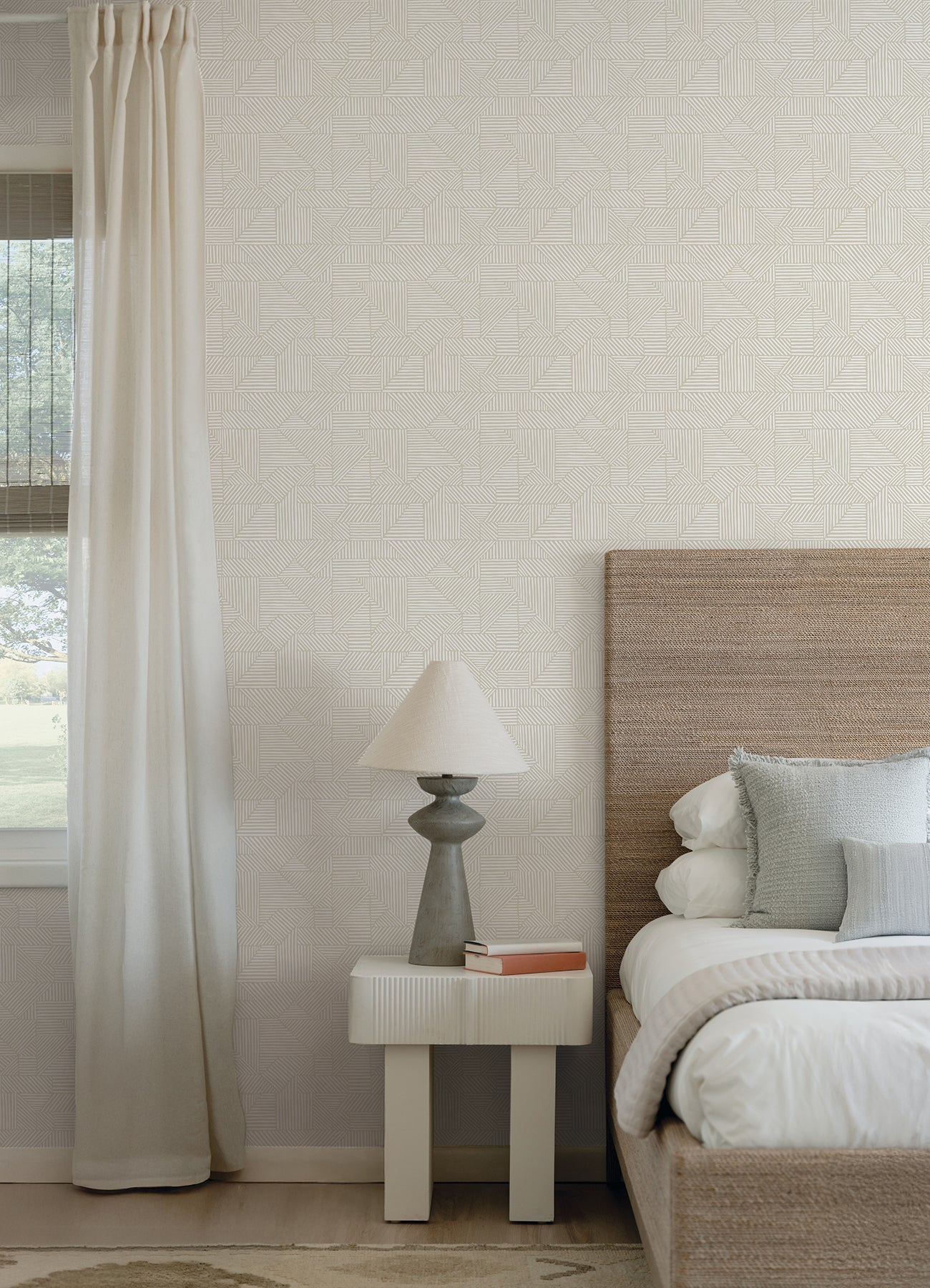Crescendo wallpaper in silver color - pattern number 4177-83300 - by A Street Prints in the Drew and Jonathan Home Fifth Edition collection