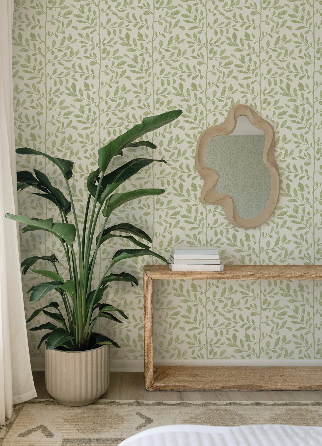 Sagecrest wallpaper in sage color - pattern number 4177-83305 - by A Street Prints in the Drew and Jonathan Home Fifth Edition collection