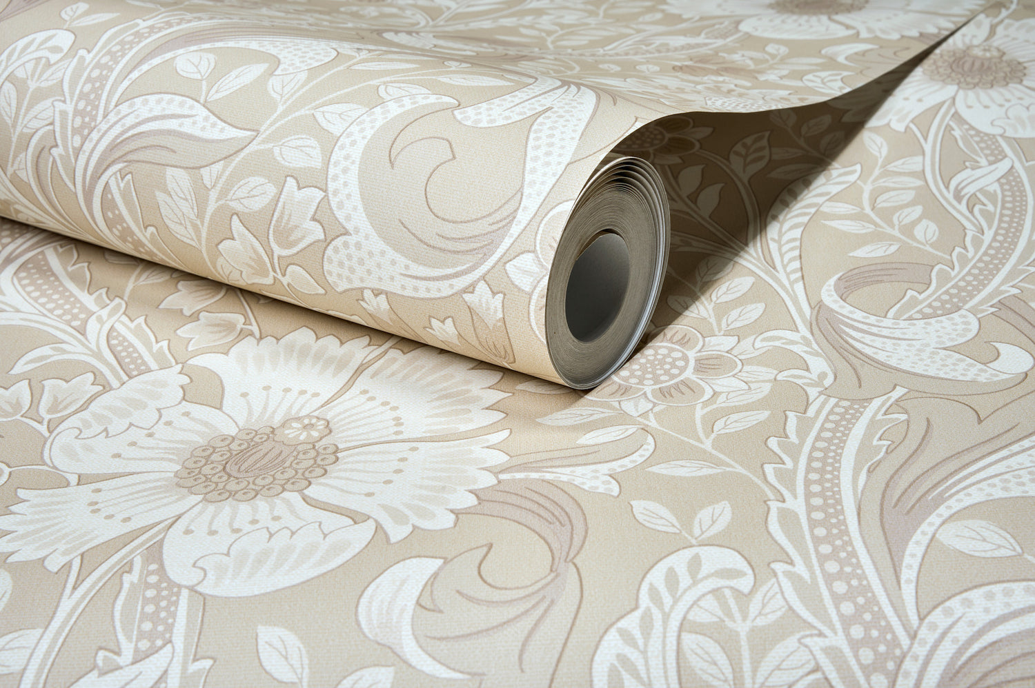 Liora wallpaper in beige color - pattern number 4191-83012 - by Chesapeake in the Kitchen &amp; Bath collection