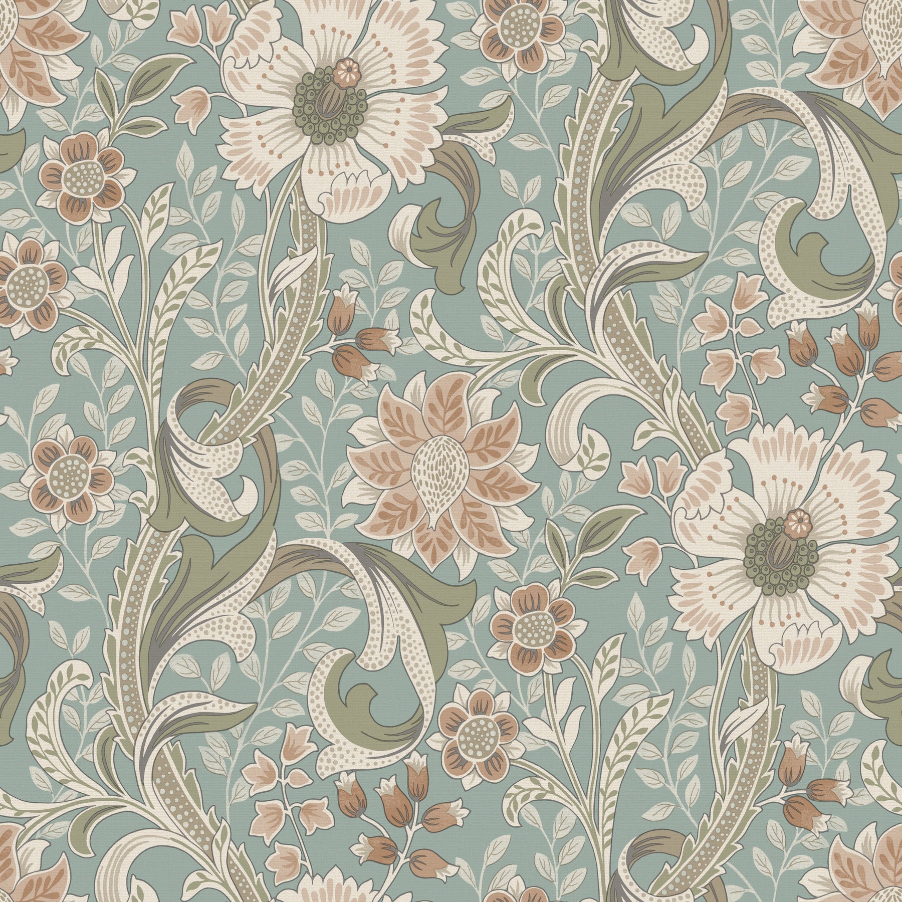 Liora wallpaper in aqua color - pattern number 4191-83013 - by Chesapeake in the Kitchen &amp; Bath collection