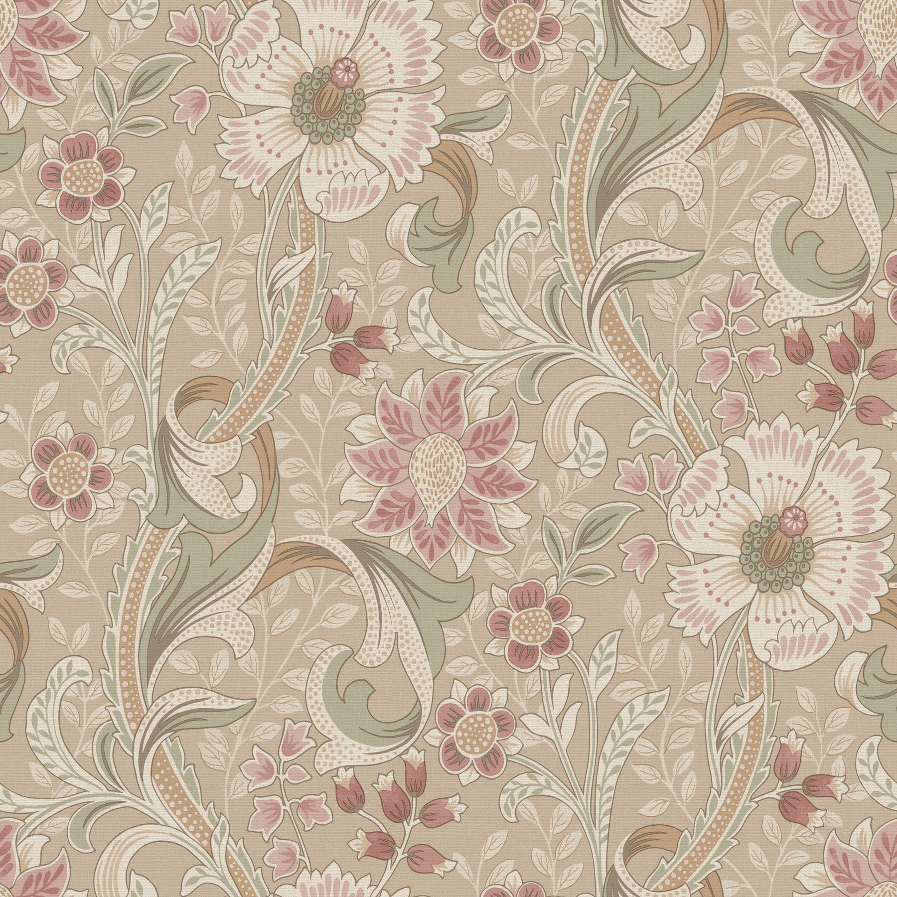 Liora wallpaper in taupe color - pattern number 4191-83015 - by Chesapeake in the Kitchen &amp; Bath collection