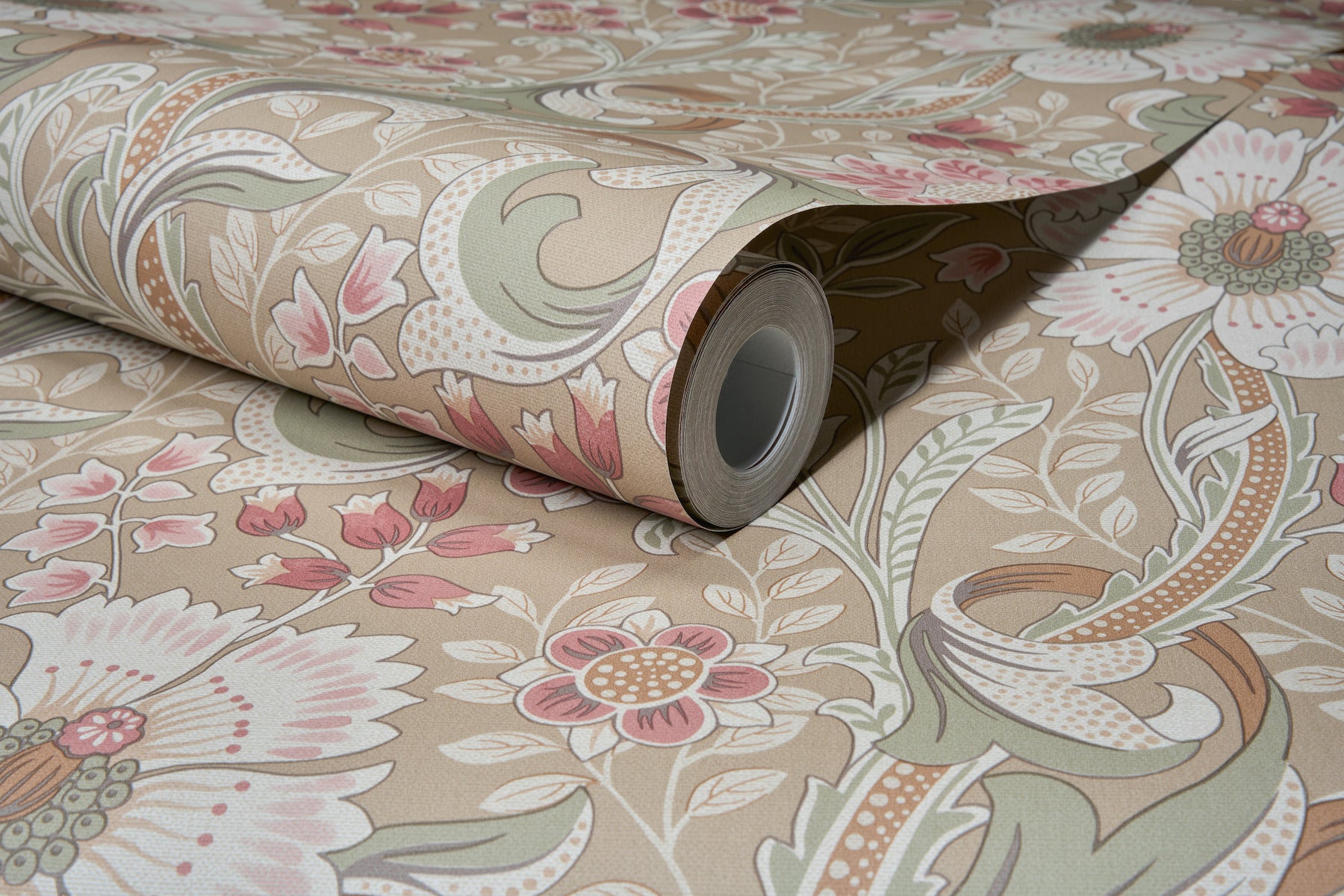 Liora wallpaper in taupe color - pattern number 4191-83015 - by Chesapeake in the Kitchen &amp; Bath collection