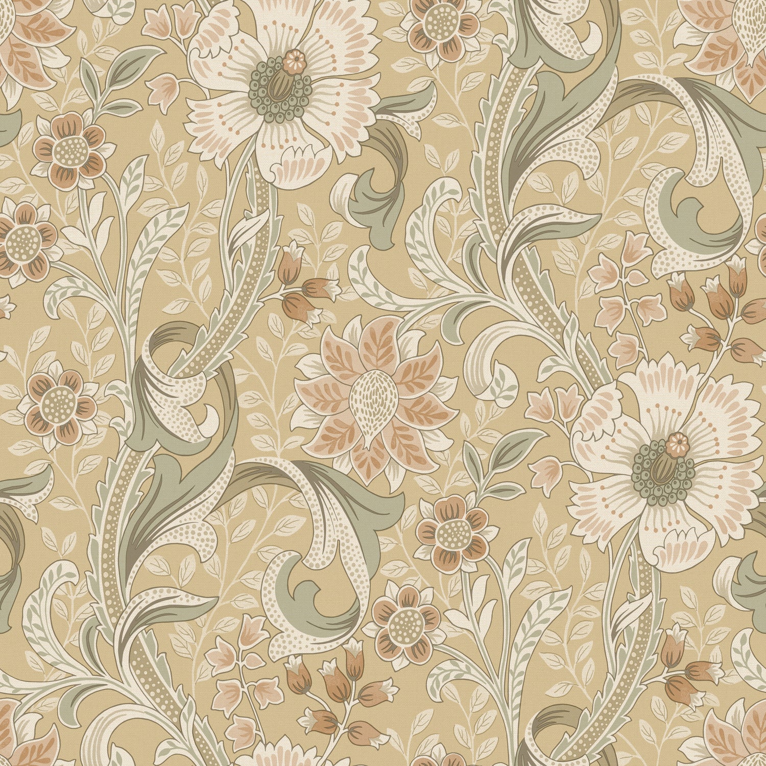 Liora wallpaper in butter color - pattern number 4191-83016 - by Chesapeake in the Kitchen &amp; Bath collection