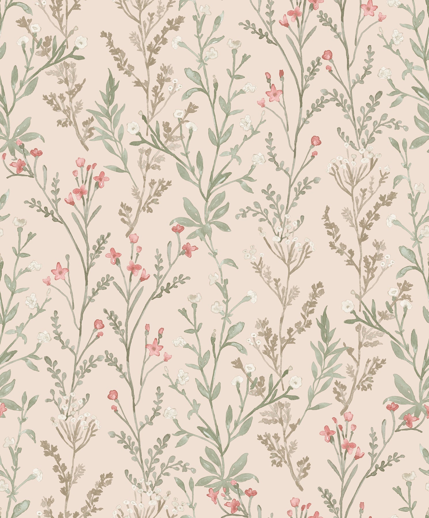 Laverne wallpaper in blush color - pattern number 4191-83020 - by Chesapeake in the Kitchen &amp; Bath collection