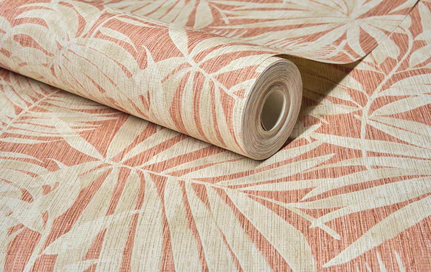 Sonny wallpaper in rust color - pattern number 4191-83029 - by Chesapeake in the Kitchen &amp; Bath collection