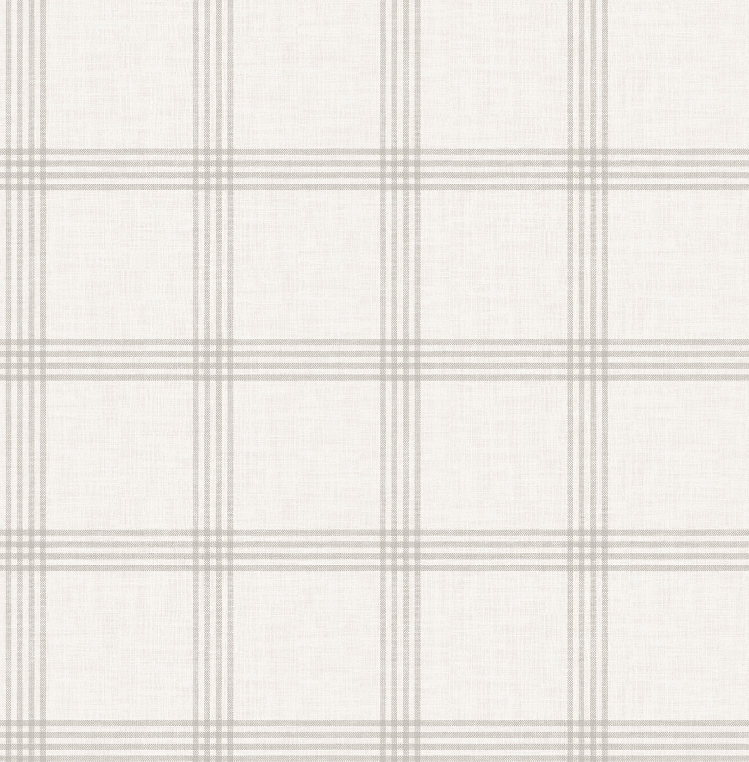 Twain Wallpaper in dove color - pattern number 4192-24478 - by Chesapeake in the Plaid and Stripe Resource Collection collection