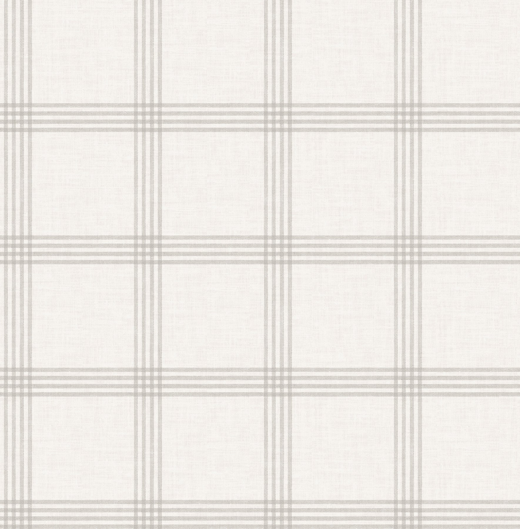 Twain Wallpaper in dove color - pattern number 4192-24478 - by Chesapeake in the Plaid and Stripe Resource Collection collection