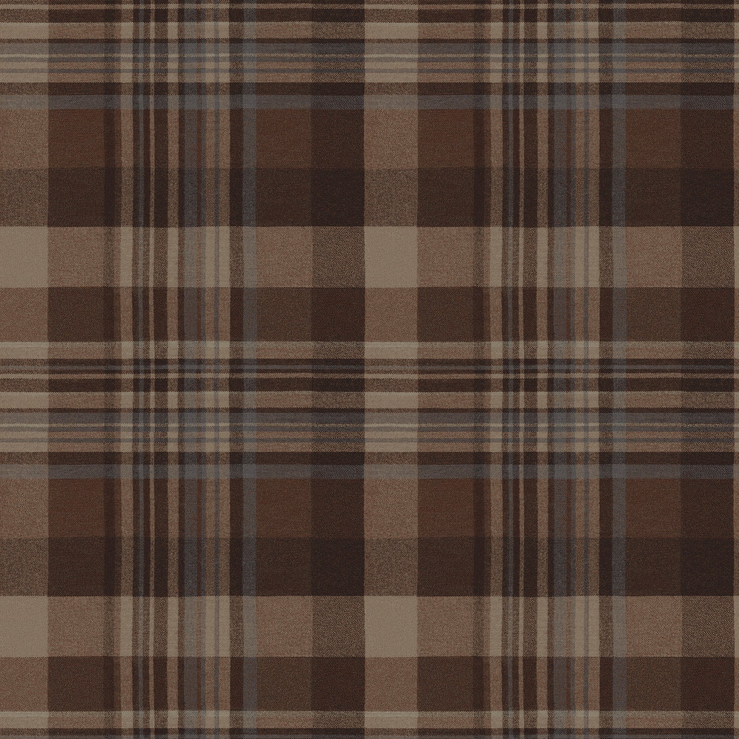 Dutton Plaid Wallpaper in rust color - pattern number 4192-72636 - by Chesapeake in the Plaid and Stripe Resource Collection collection