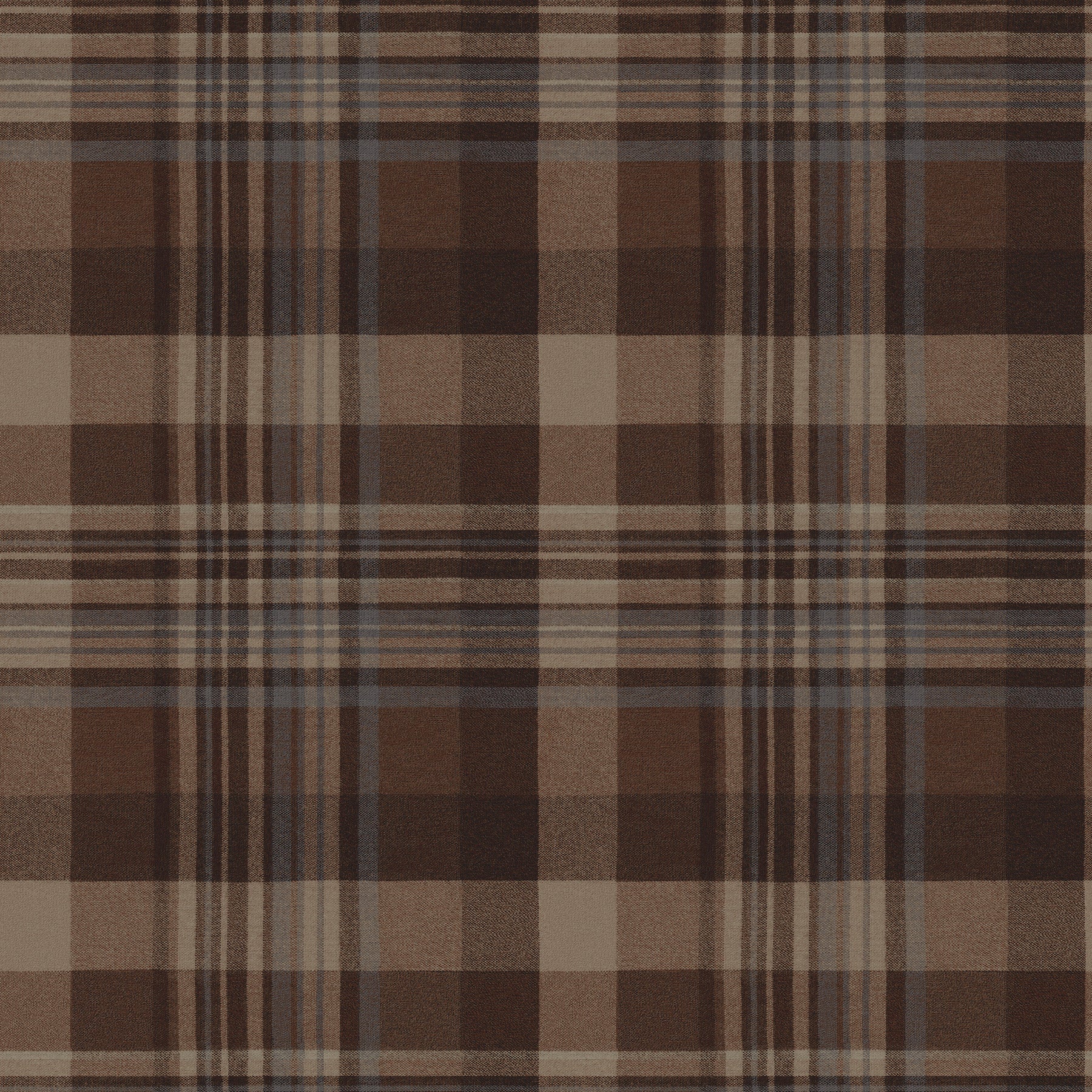 Dutton Plaid Wallpaper in rust color - pattern number 4192-72636 - by Chesapeake in the Plaid and Stripe Resource Collection collection