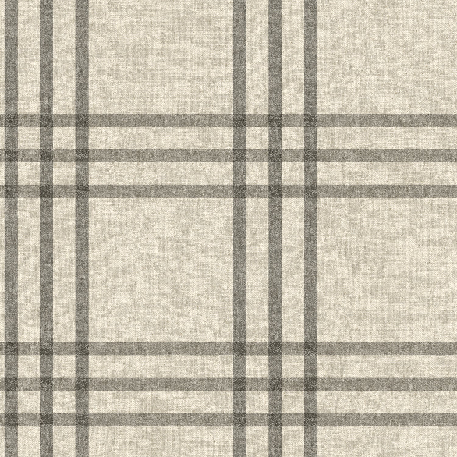 Fletcher Wallpaper in black color - pattern number 4192-83403 - by Chesapeake in the Plaid and Stripe Resource Collection collection