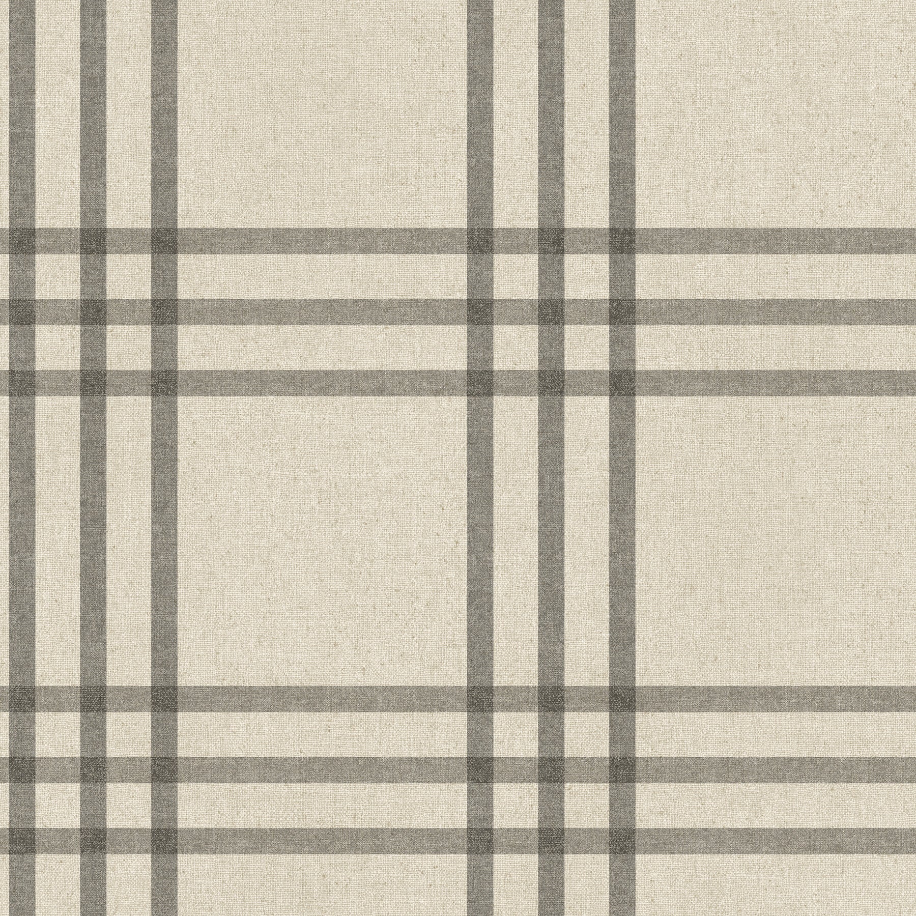 Fletcher Wallpaper in black color - pattern number 4192-83403 - by Chesapeake in the Plaid and Stripe Resource Collection collection