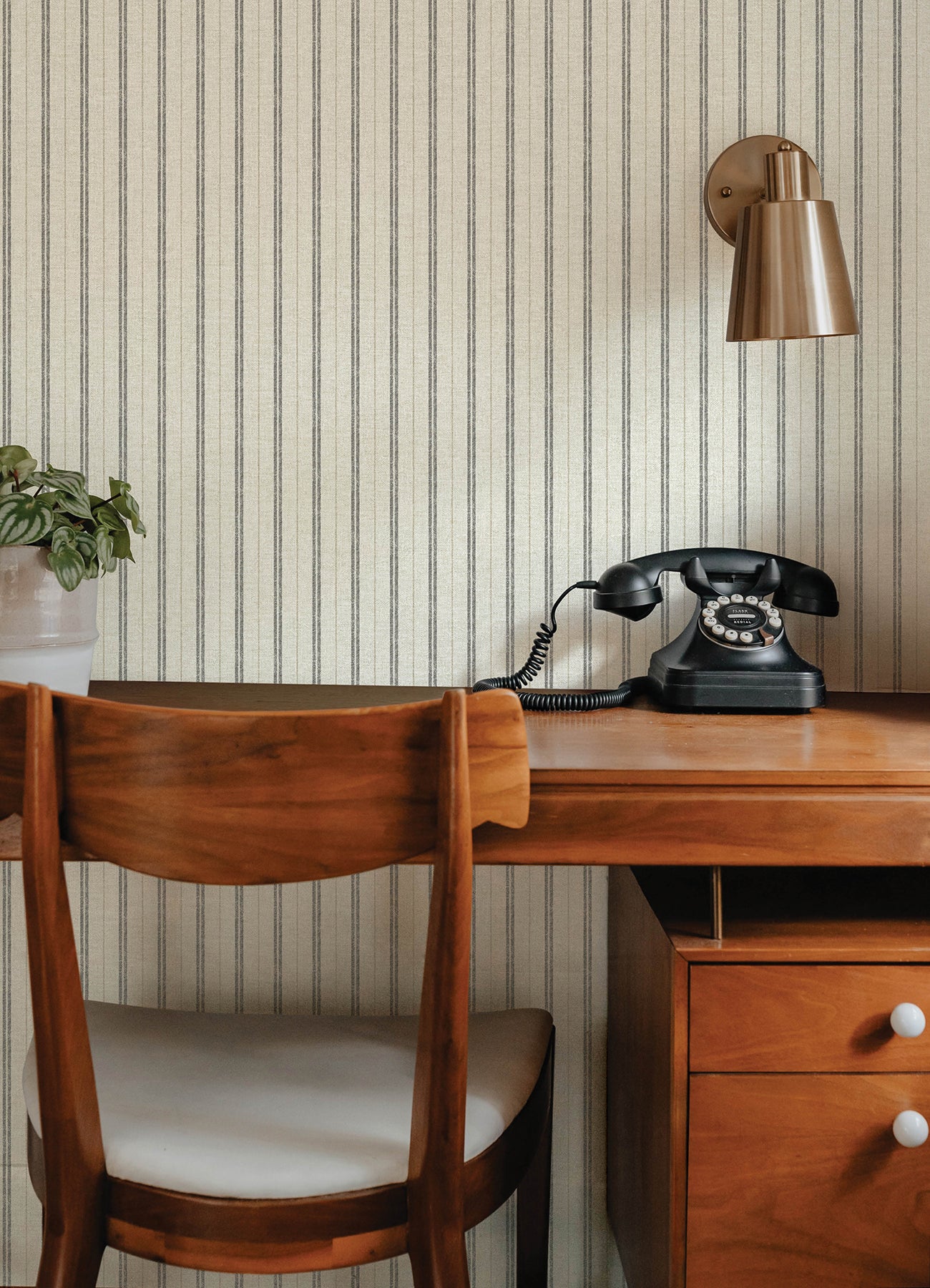 Harville Wallpaper in blues color - pattern number 4192-83429 - by Chesapeake in the Plaid and Stripe Resource Collection collection