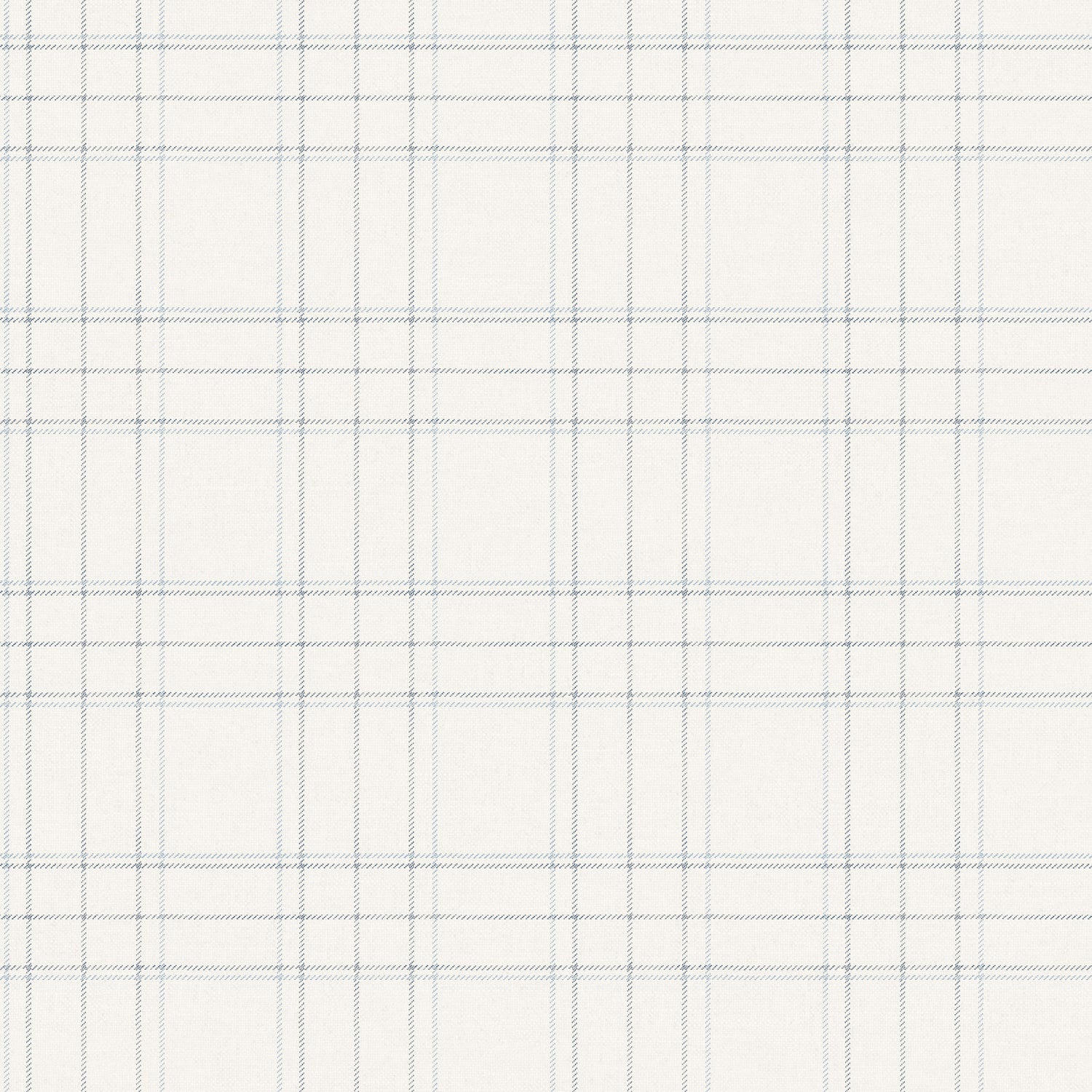 Fox Hollow Wallpaper in white color - pattern number 4192-83460 - by Chesapeake in the Plaid and Stripe Resource Collection collection