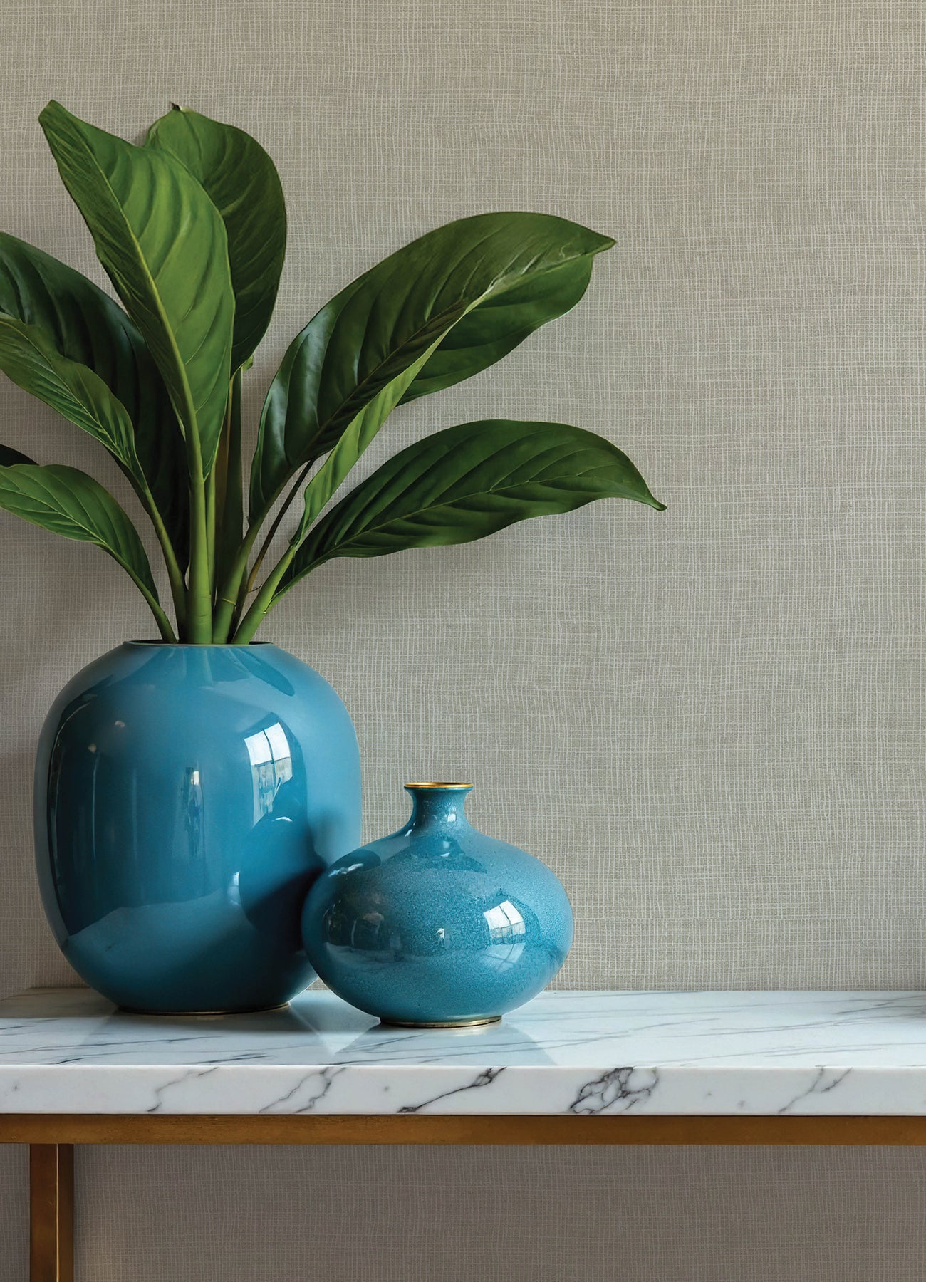 Alba wallpaper in grey color - pattern number 4193-7402 - by A Street Prints in the Portofino collection