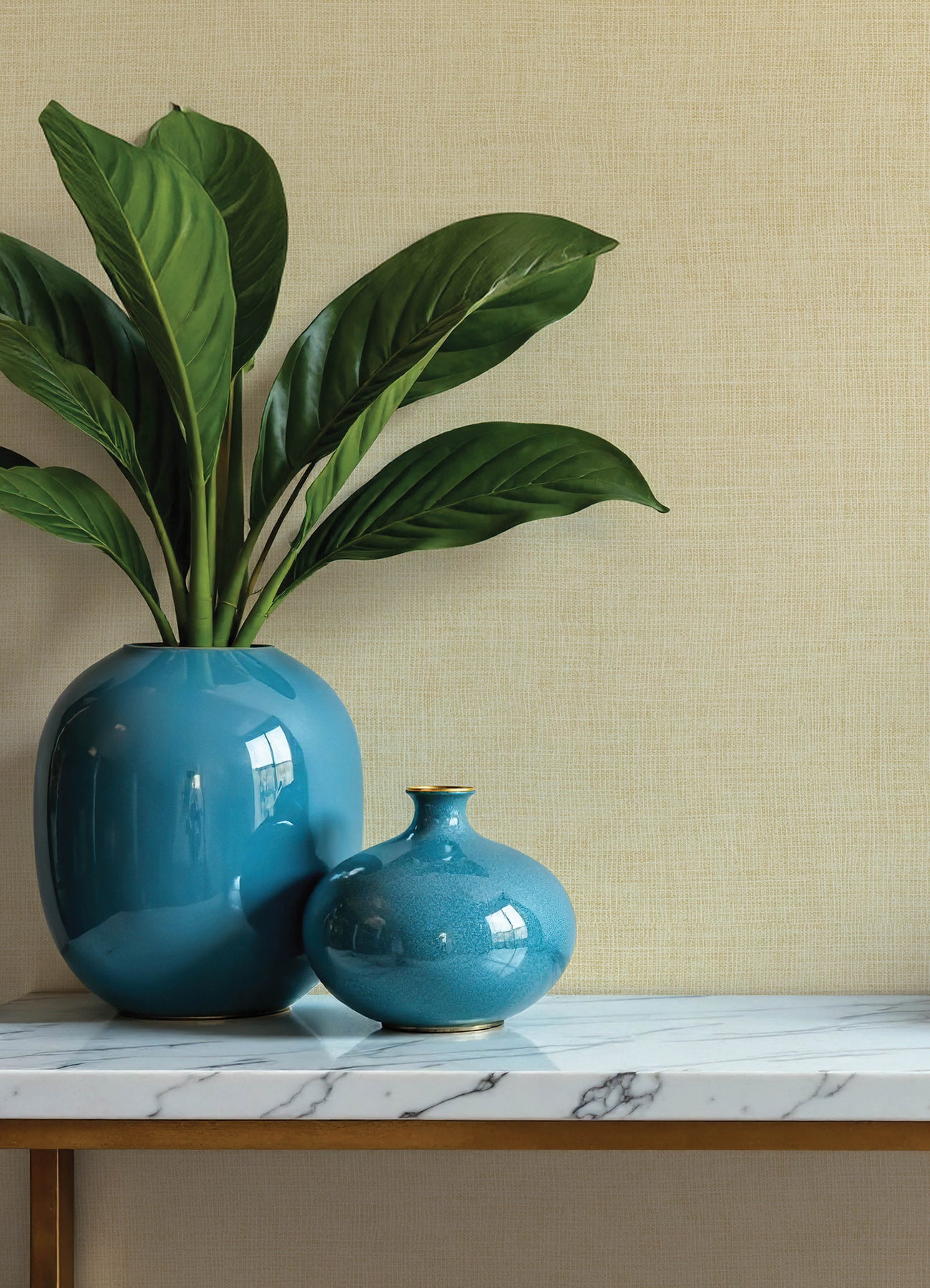 Alba wallpaper in cream color - pattern number 4193-7404 - by A Street Prints in the Portofino collection