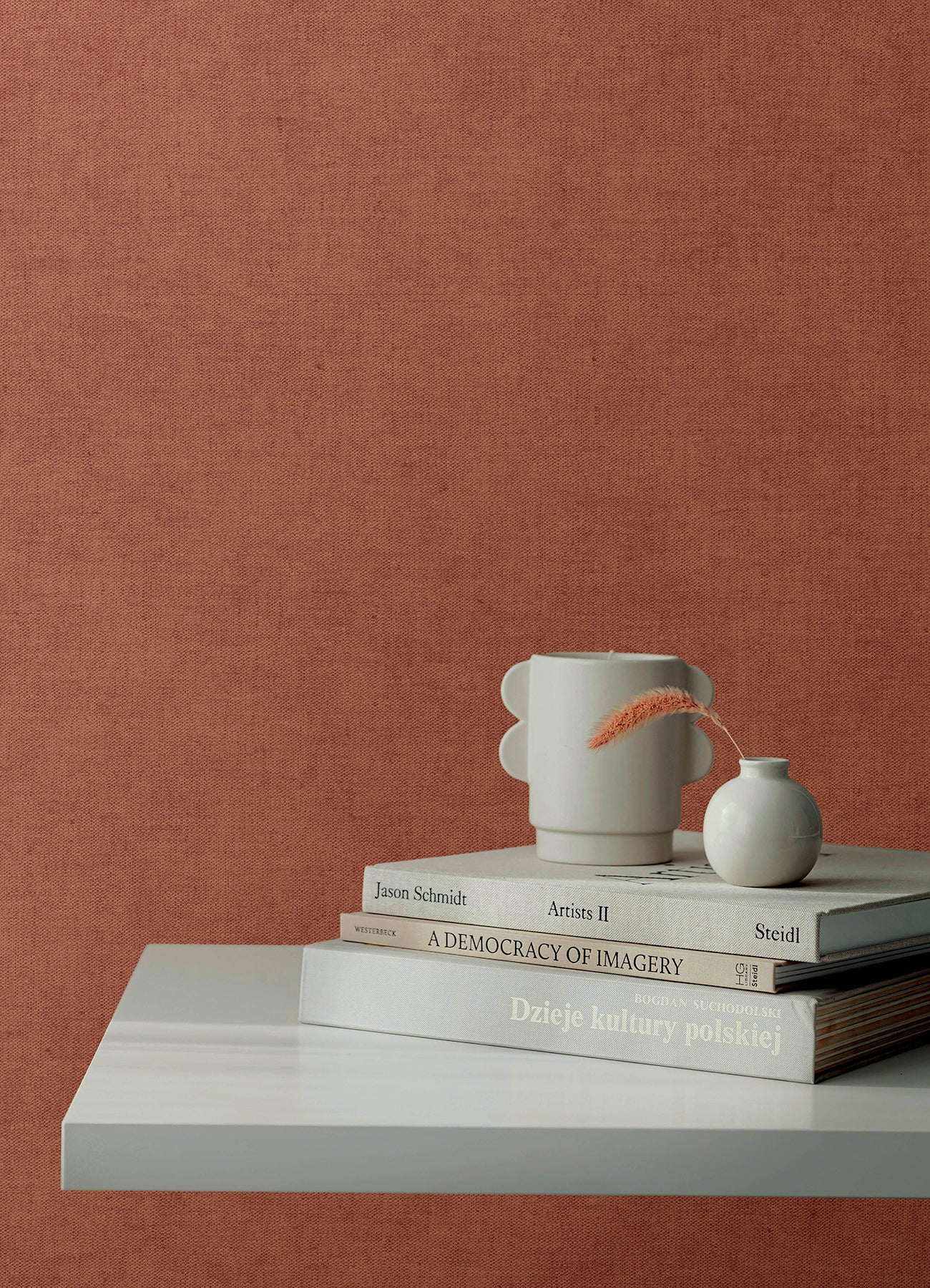 Nuovo fabric in rust color - pattern number 4193-7429 - by A Street Prints in the Portofino collection