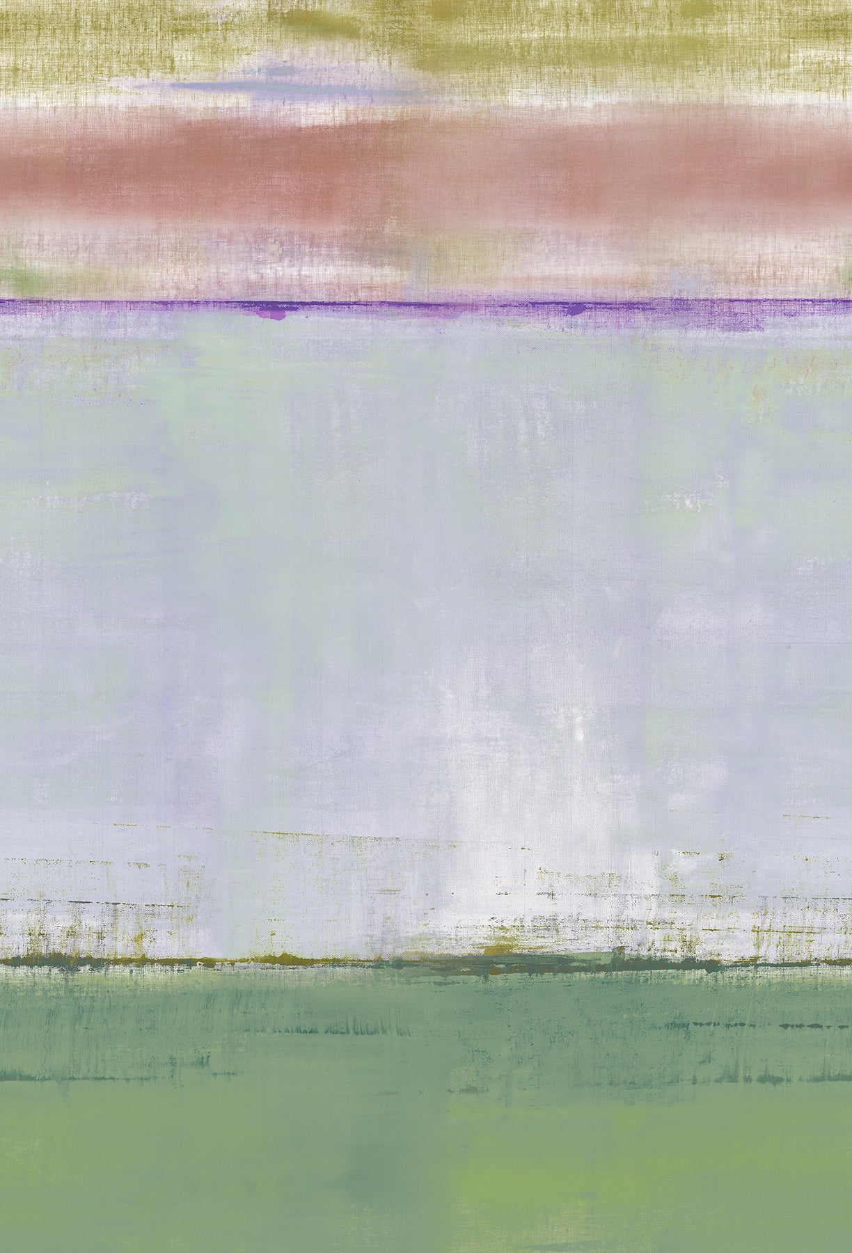 Brezza 3 Panel mural in pastel color - pattern number 4193-7482M - by A Street Prints in the Portofino collection