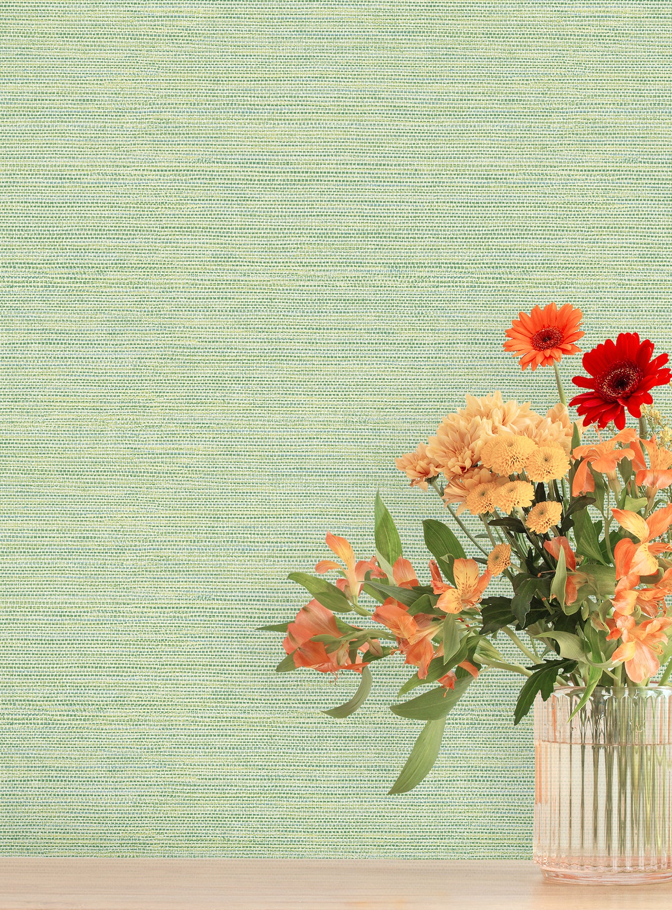 Agave Wallpaper in green color - pattern number 4197-24284 - by A Street Prints in the Kaleidoscope collection
