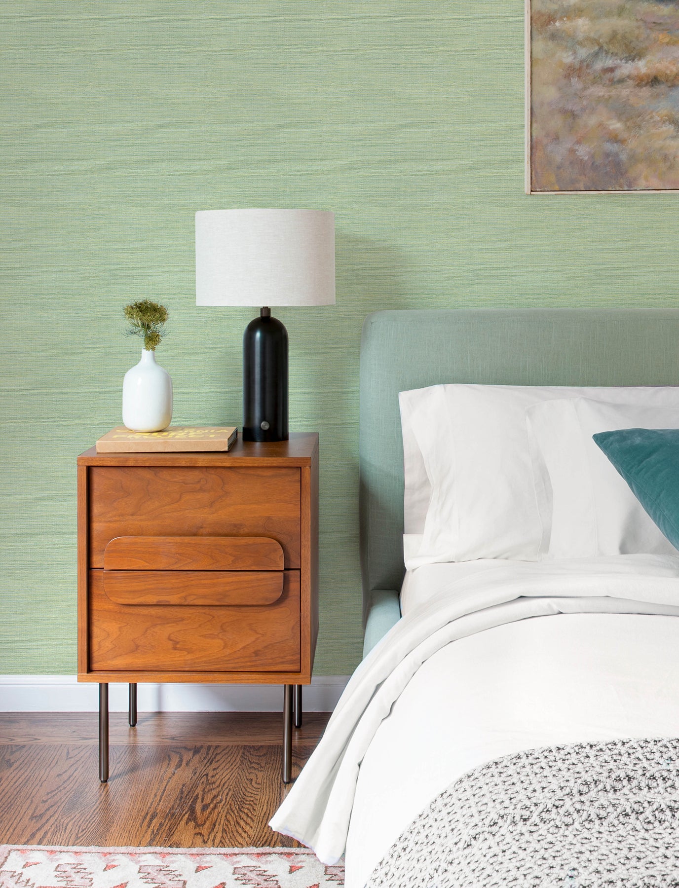 Agave Wallpaper in green color - pattern number 4197-24284 - by A Street Prints in the Kaleidoscope collection
