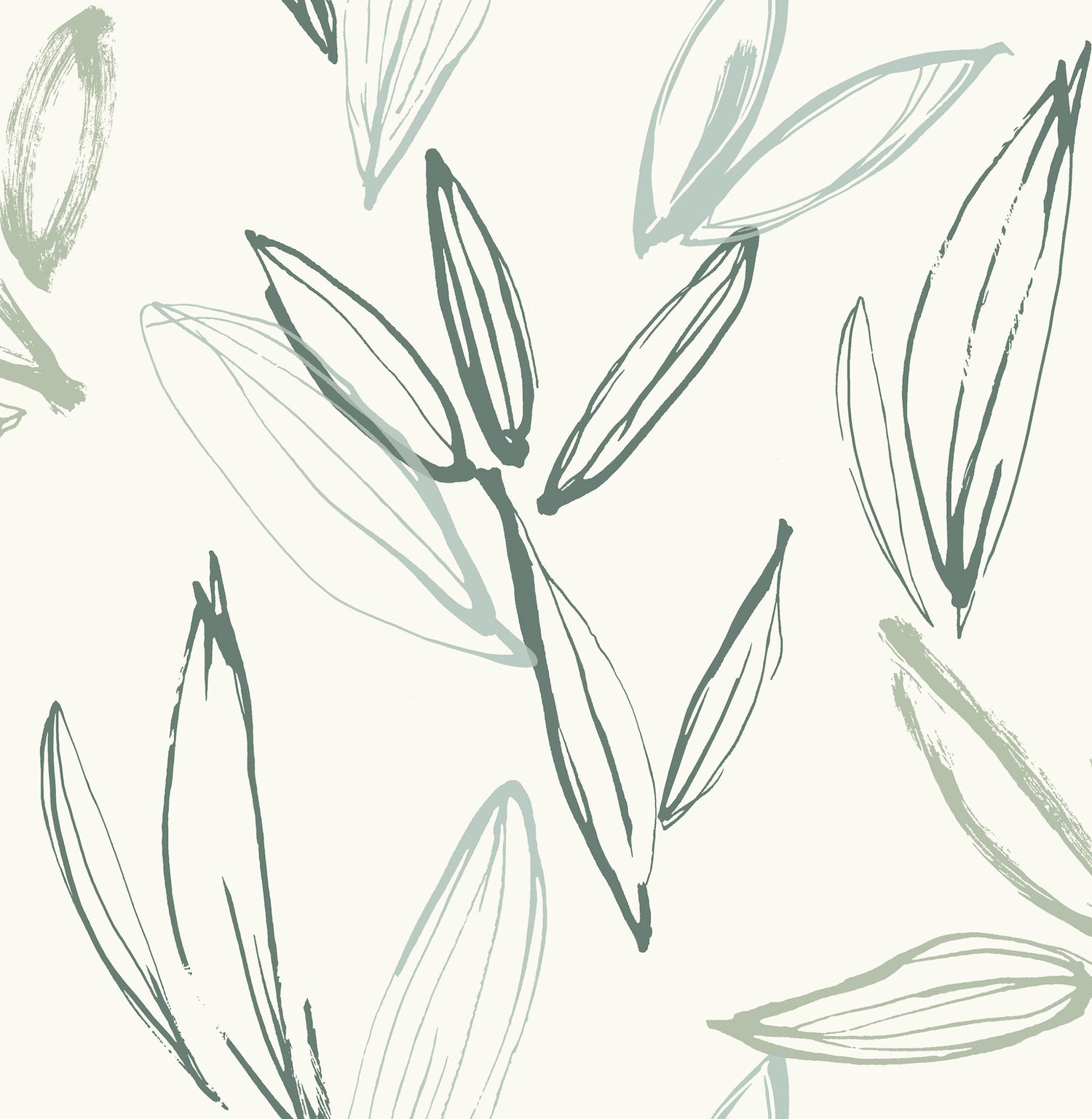 Kenia Wallpaper in green color - pattern number 4197-27856 - by A Street Prints in the Kaleidoscope collection