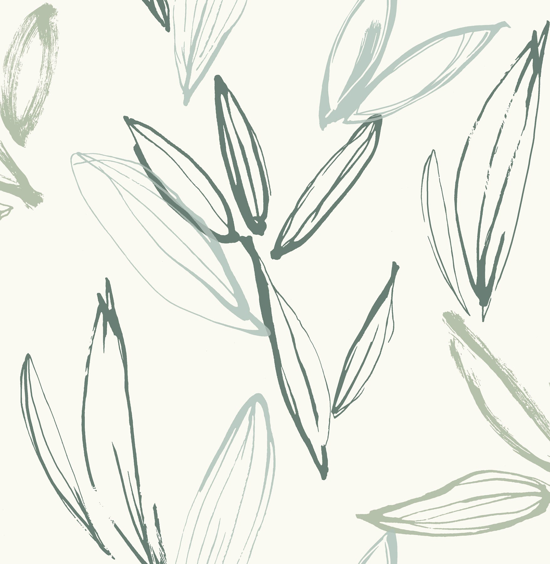 Kenia Wallpaper in green color - pattern number 4197-27856 - by A Street Prints in the Kaleidoscope collection