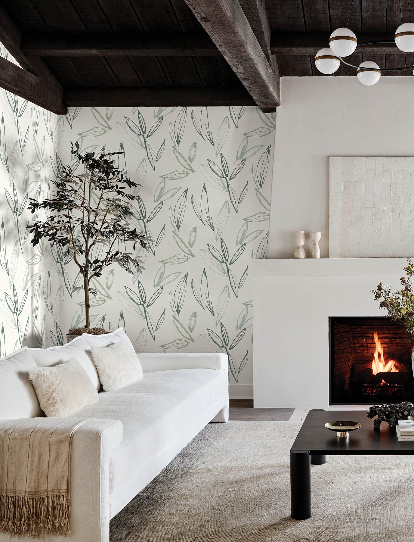 Kenia Wallpaper in green color - pattern number 4197-27856 - by A Street Prints in the Kaleidoscope collection