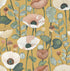 Mindra Wallpaper in mustard color - pattern number 4197-27873 - by A Street Prints in the Kaleidoscope collection