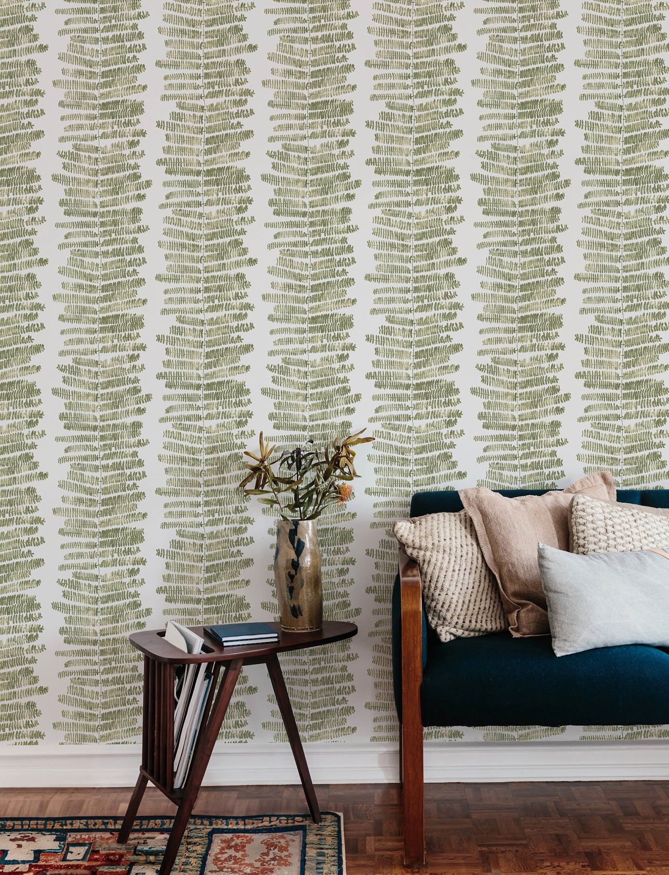 Lumis Wallpaper in green color - pattern number 4197-27877 - by A Street Prints in the Kaleidoscope collection