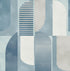 Otto Wallpaper in blue color - pattern number 4197-27880 - by A Street Prints in the Kaleidoscope collection