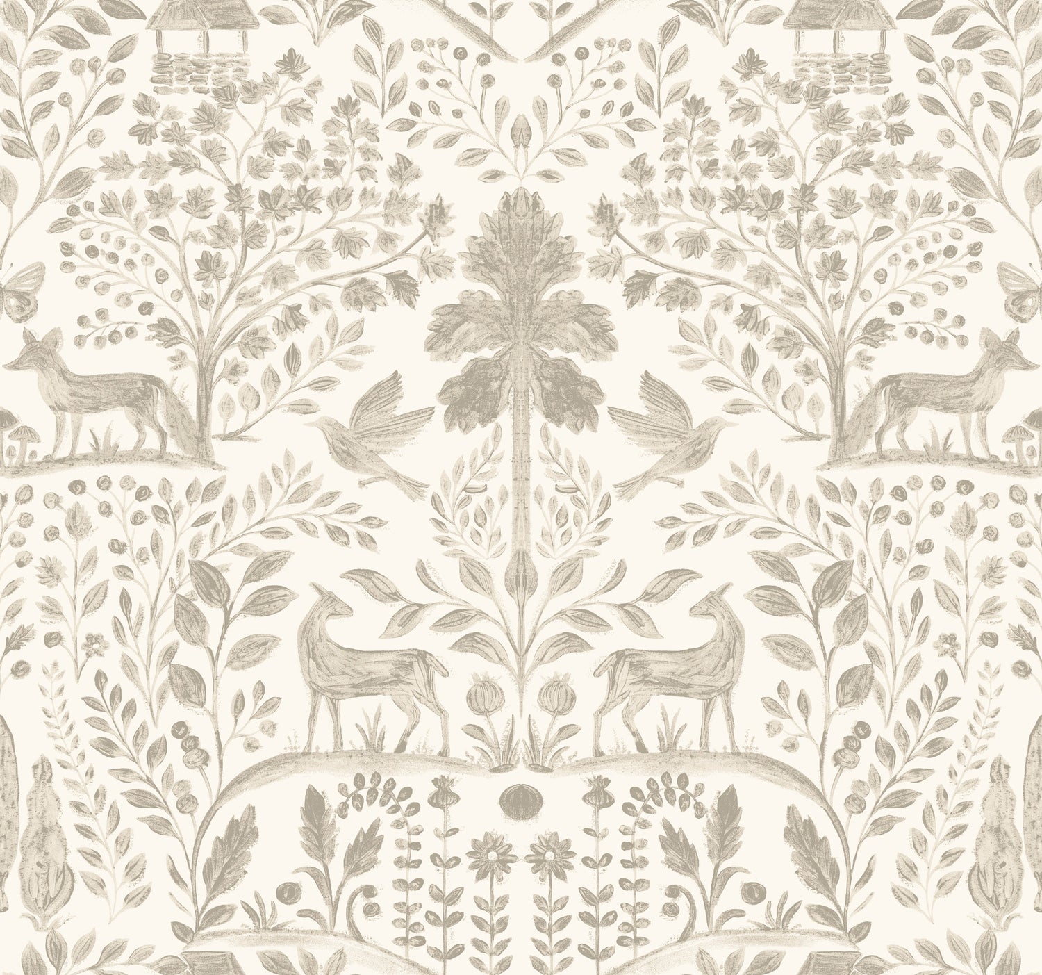Anoki Wallpaper in beige color - pattern number 4197-83757 - by A Street Prints in the Kaleidoscope collection