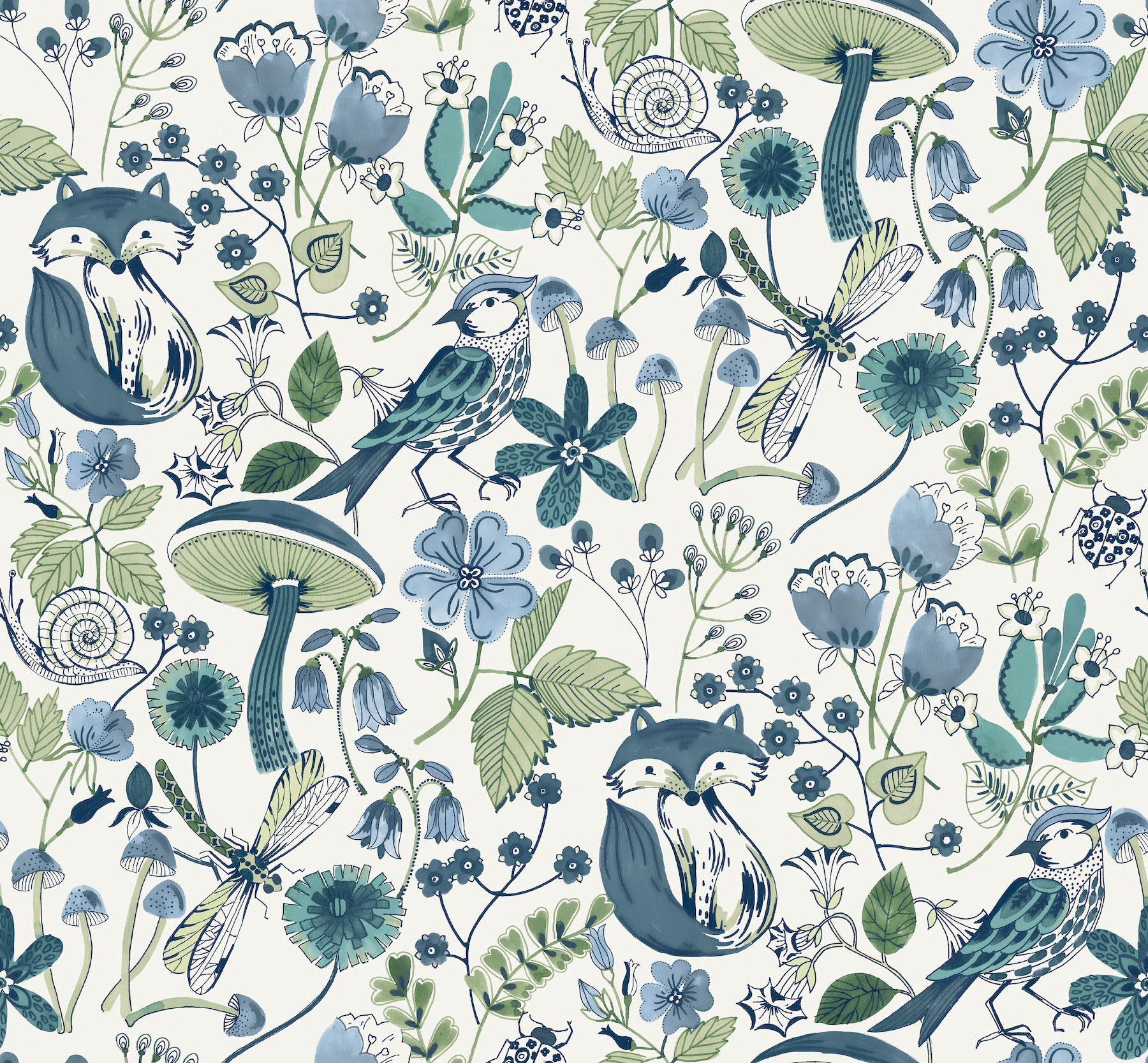 Wonder Wallpaper in teal color - pattern number 4197-83759 - by A Street Prints in the Kaleidoscope collection