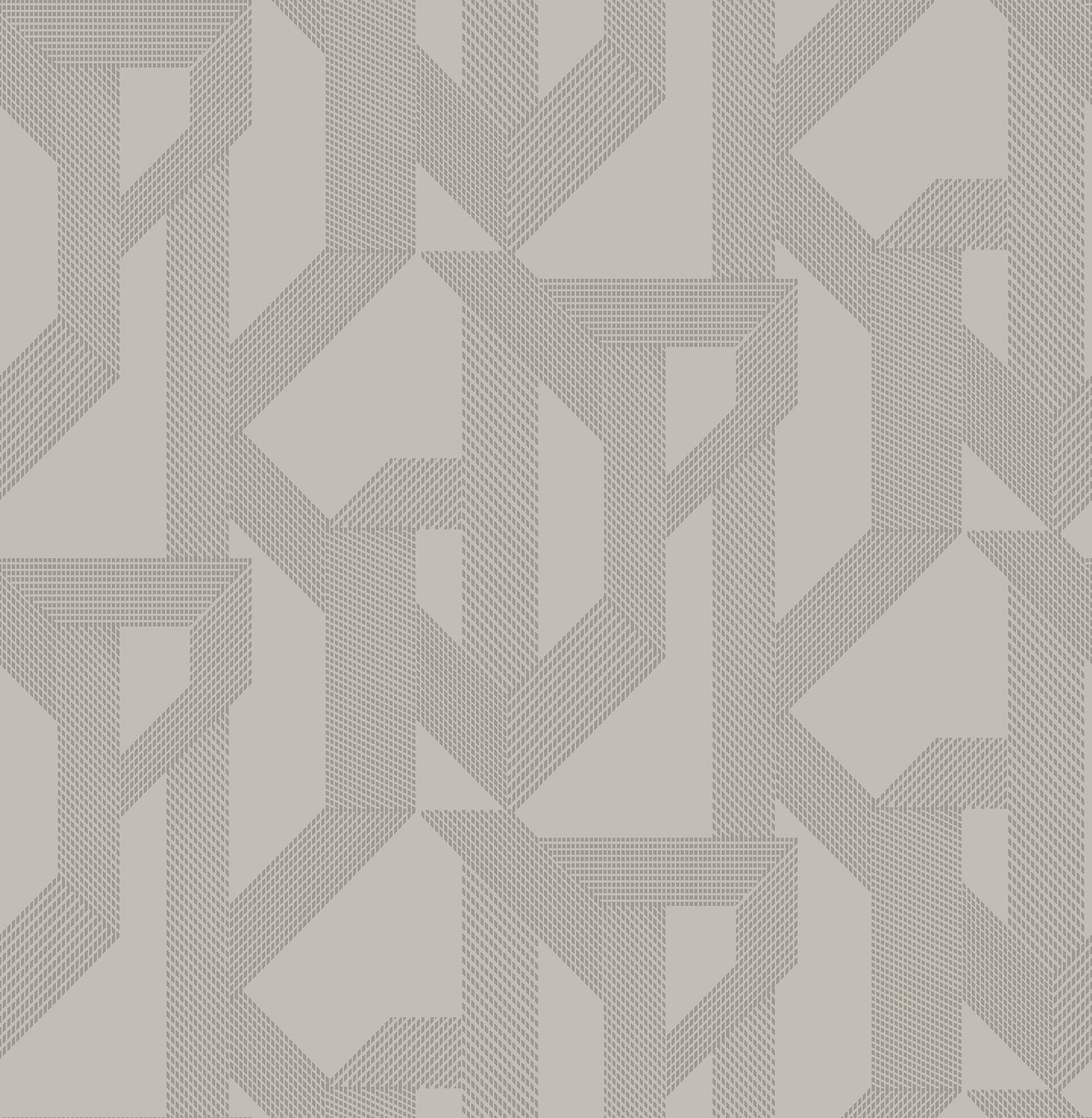 Franz Wallpaper in dove color - pattern number 4198-27800 - by A Street Prints in the Moderne Deco Timeless Glamour collection