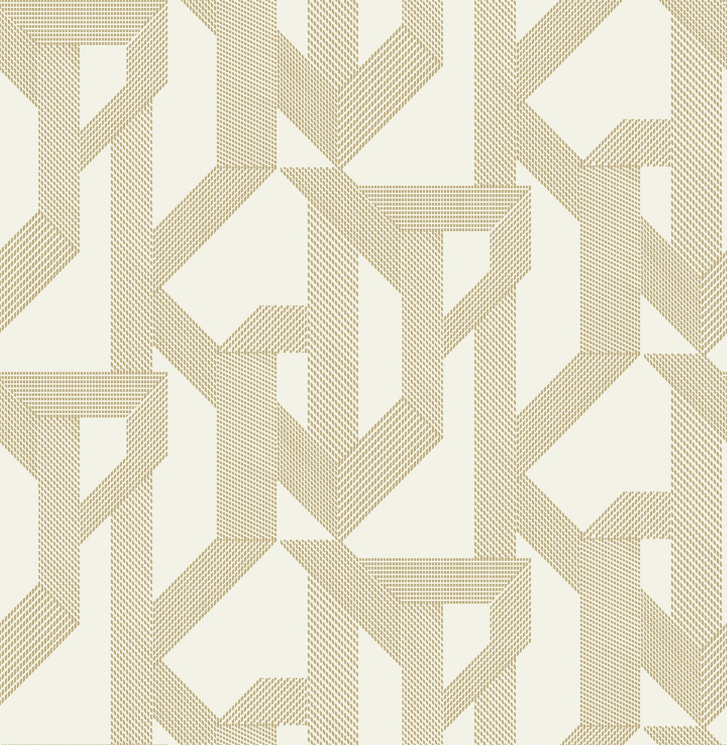 Franz Wallpaper in gold color - pattern number 4198-27803 - by A Street Prints in the Moderne Deco Timeless Glamour collection