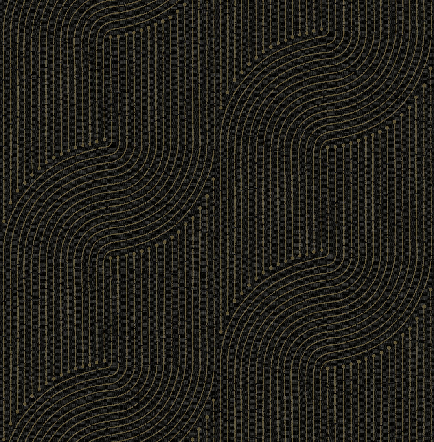 Braddock Wallpaper in black color - pattern number 4198-27808 - by A Street Prints in the Moderne Deco Timeless Glamour collection