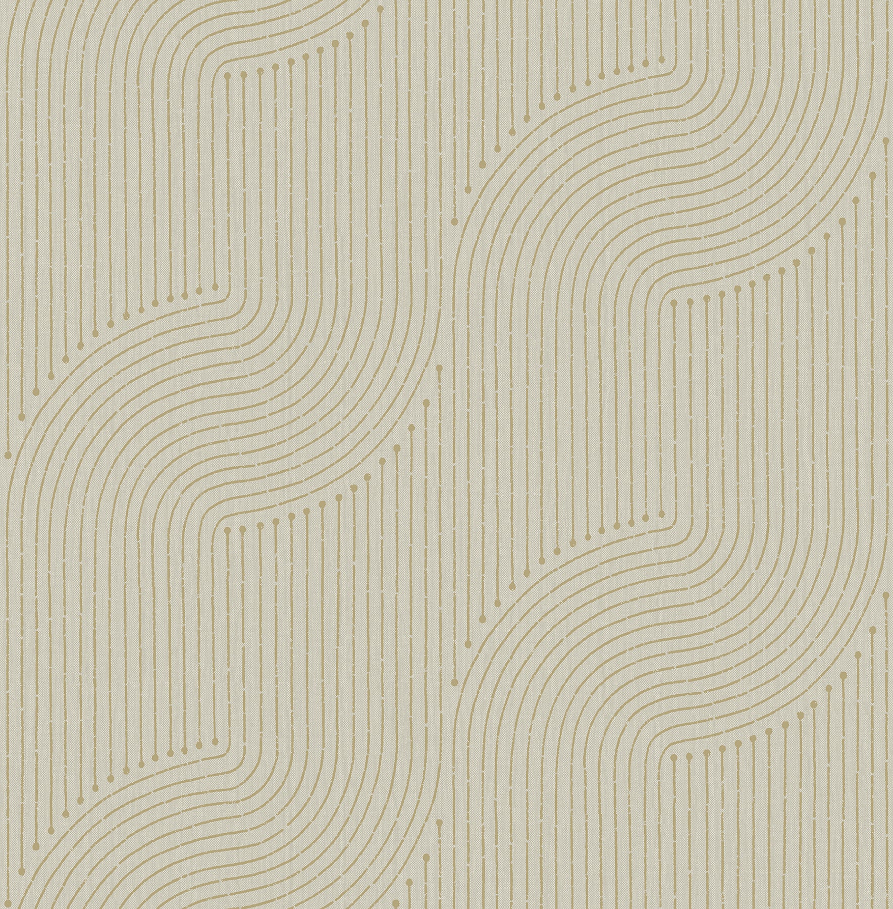 Braddock Wallpaper in gold color - pattern number 4198-27809 - by A Street Prints in the Moderne Deco Timeless Glamour collection