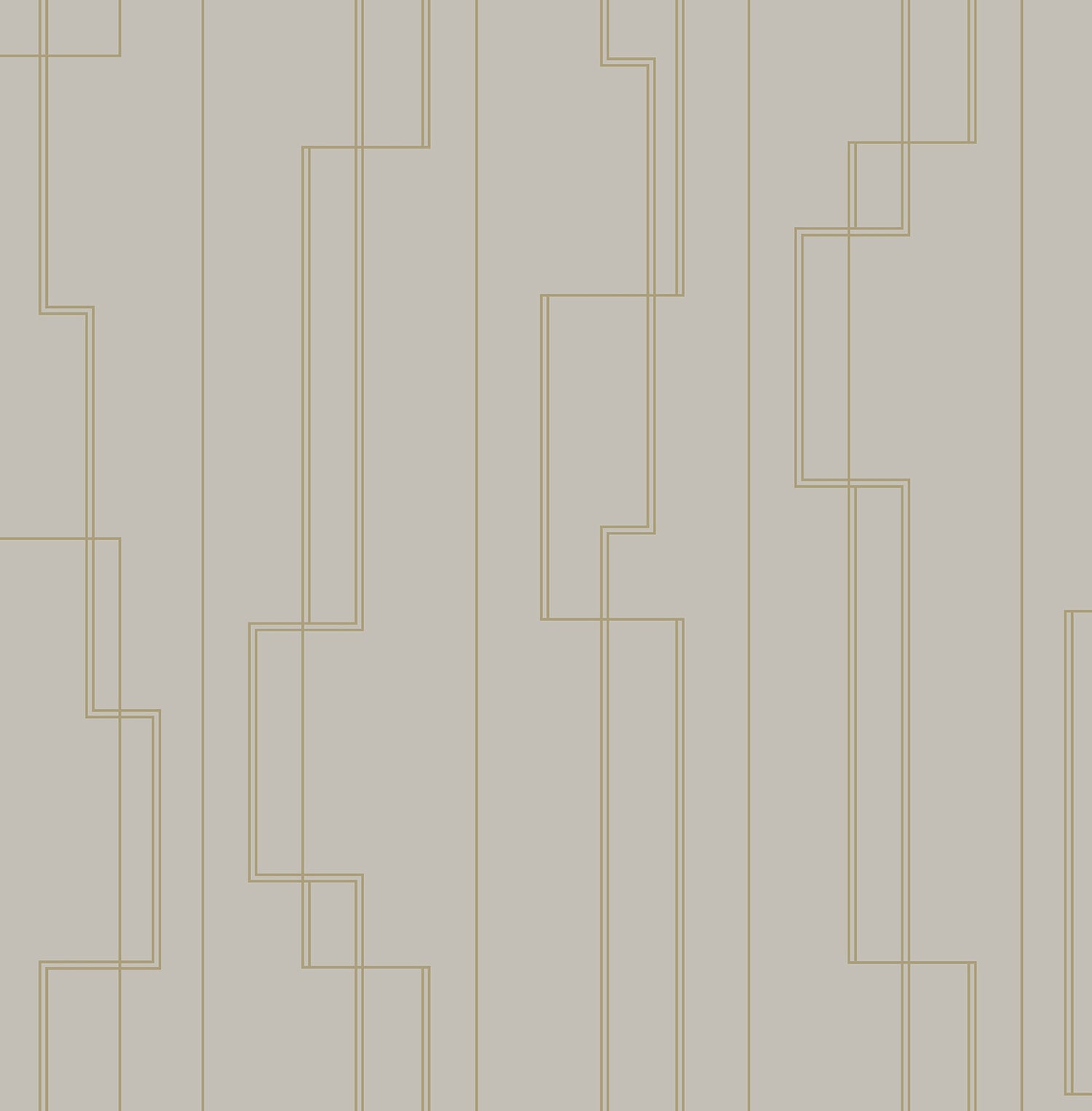 Anson Wallpaper in taupe color - pattern number 4198-27812 - by A Street Prints in the Moderne Deco Timeless Glamour collection