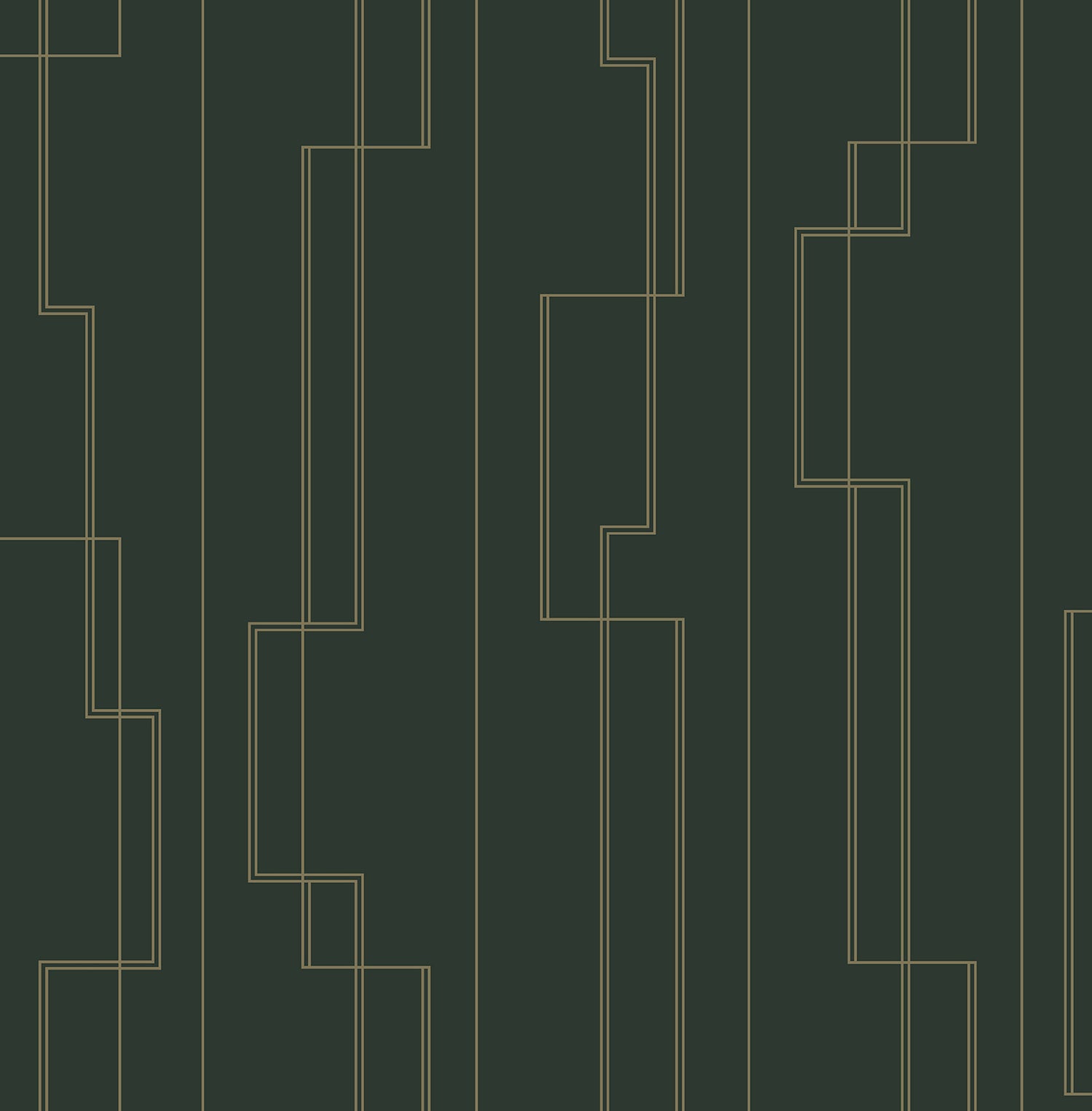 Anson Wallpaper in evergreen color - pattern number 4198-27814 - by A Street Prints in the Moderne Deco Timeless Glamour collection