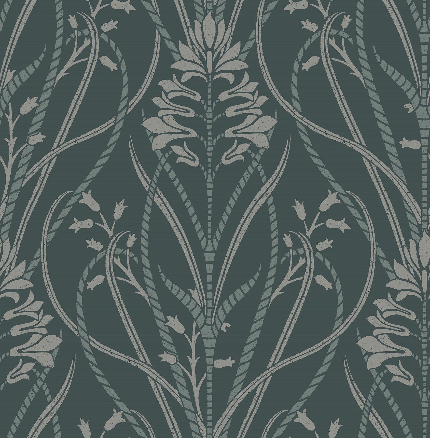 Rosalind Wallpaper in teal color - pattern number 4198-27820 - by A Street Prints in the Moderne Deco Timeless Glamour collection