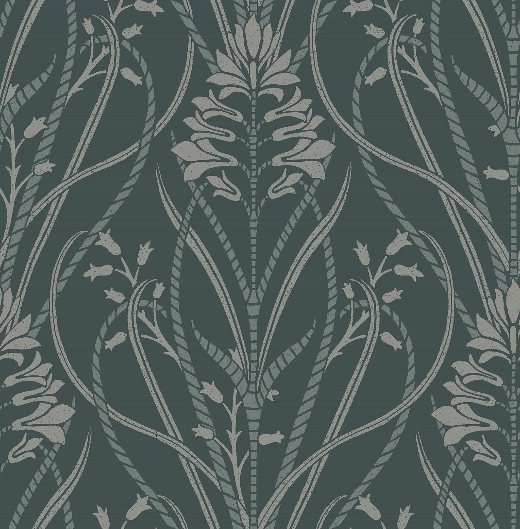 Rosalind Wallpaper in teal color - pattern number 4198-27820 - by A Street Prints in the Moderne Deco Timeless Glamour collection