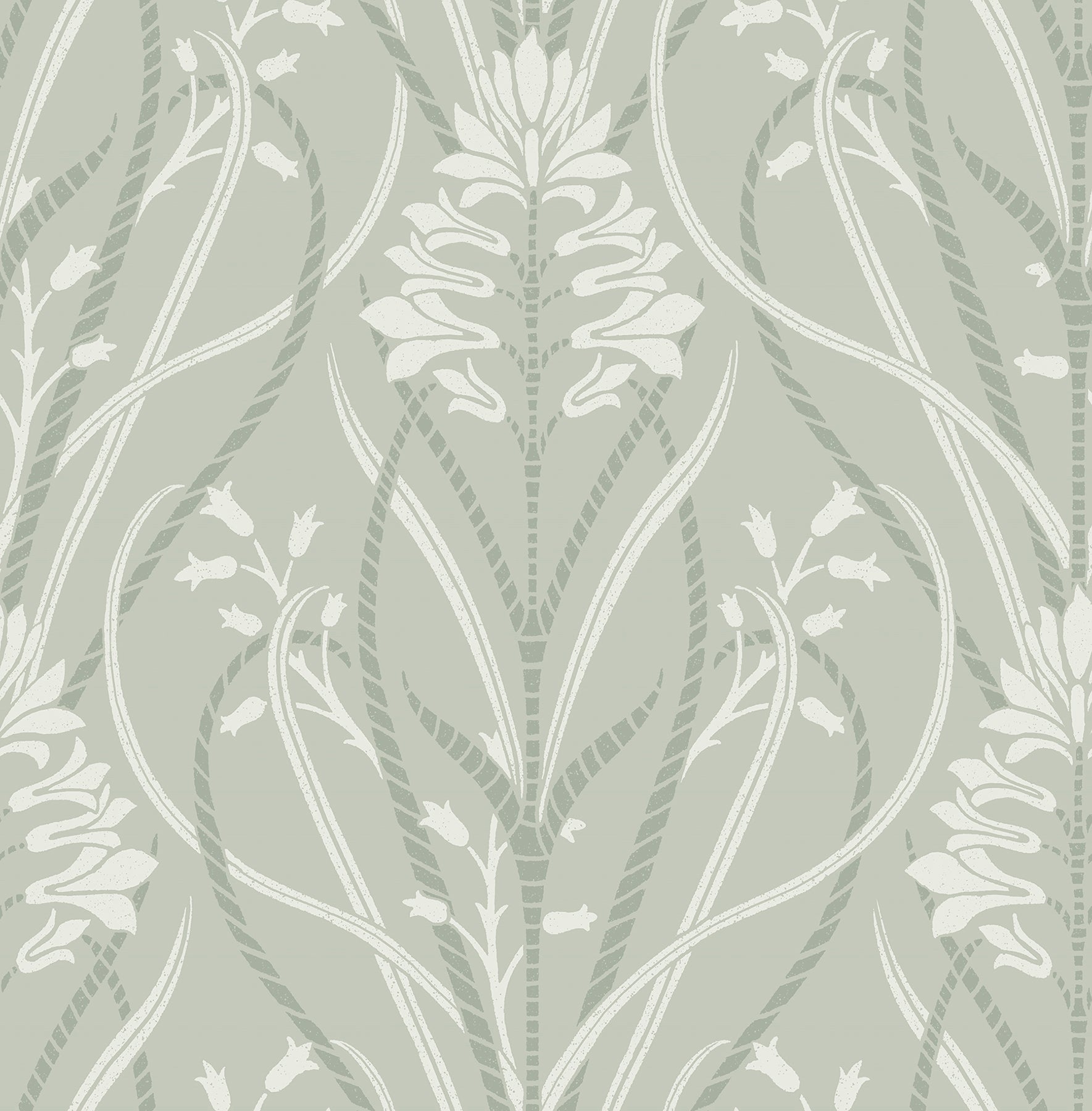 Rosalind Wallpaper in sage color - pattern number 4198-27822 - by A Street Prints in the Moderne Deco Timeless Glamour collection