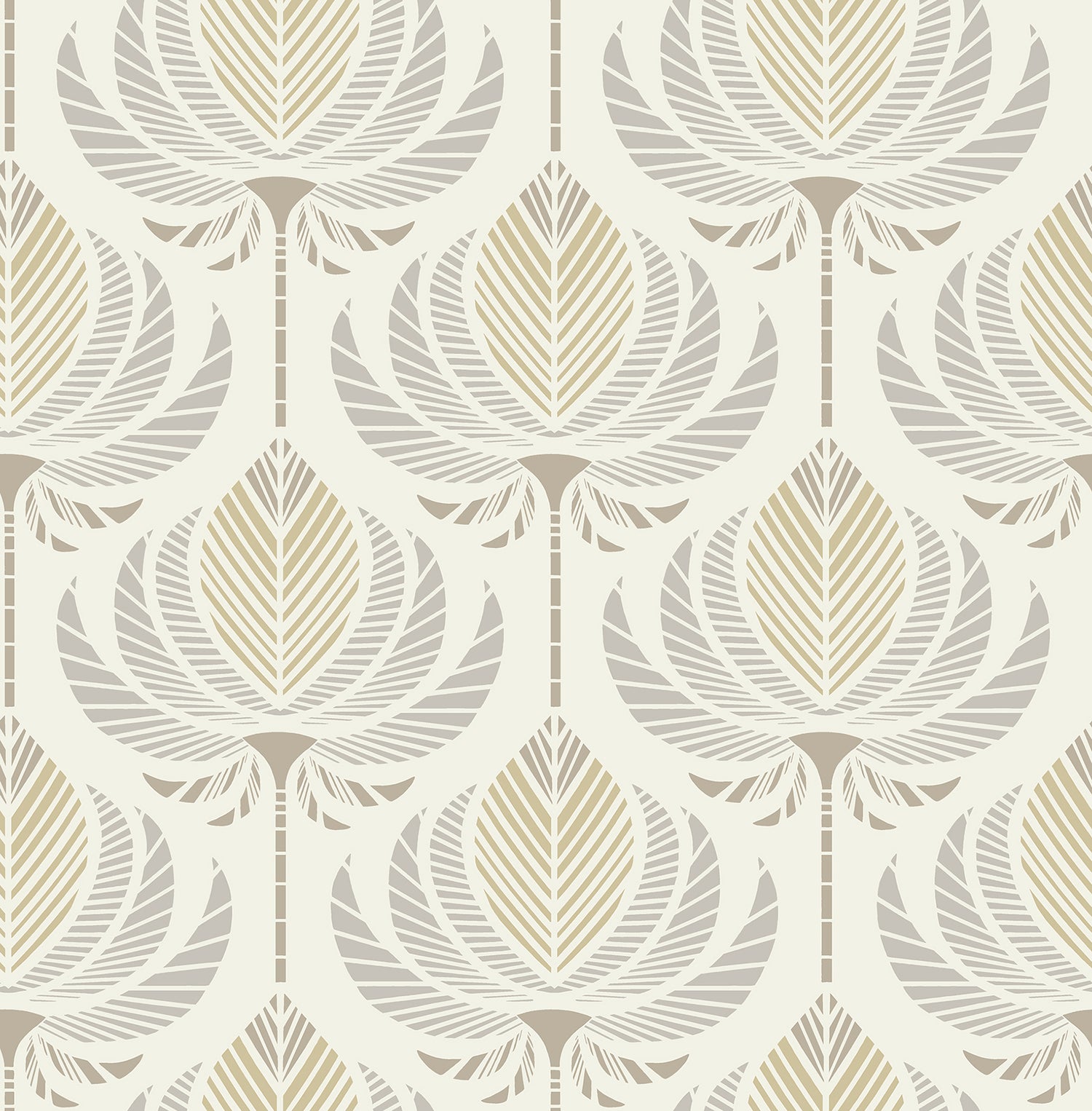 Ferrenby Wallpaper in metallic color - pattern number 4198-27832 - by A Street Prints in the Moderne Deco Timeless Glamour collection