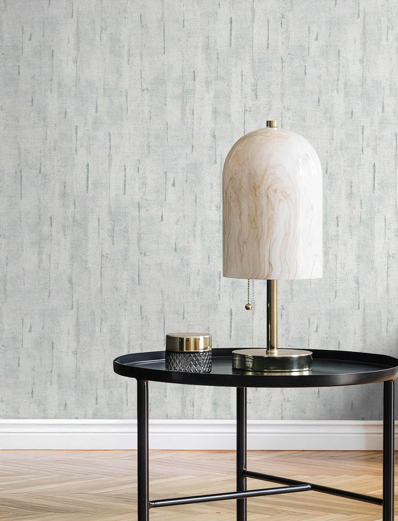 Minna Wallpaper in sky blue color - pattern number 4198-27841 - by A Street Prints in the Moderne Deco Timeless Glamour collection