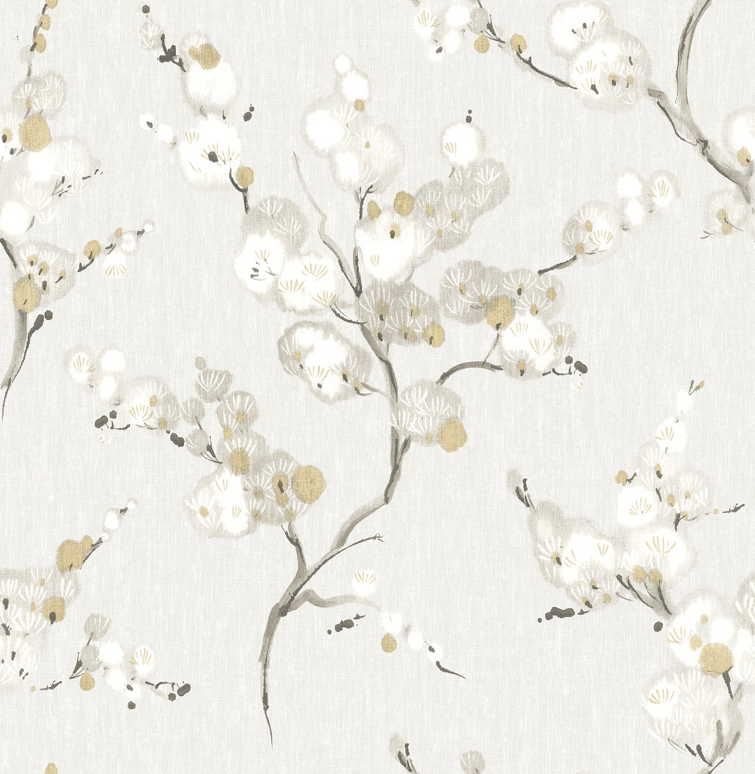 Bliss Wallpaper in honey color - pattern number 4198-27843 - by A Street Prints in the Moderne Deco Timeless Glamour collection
