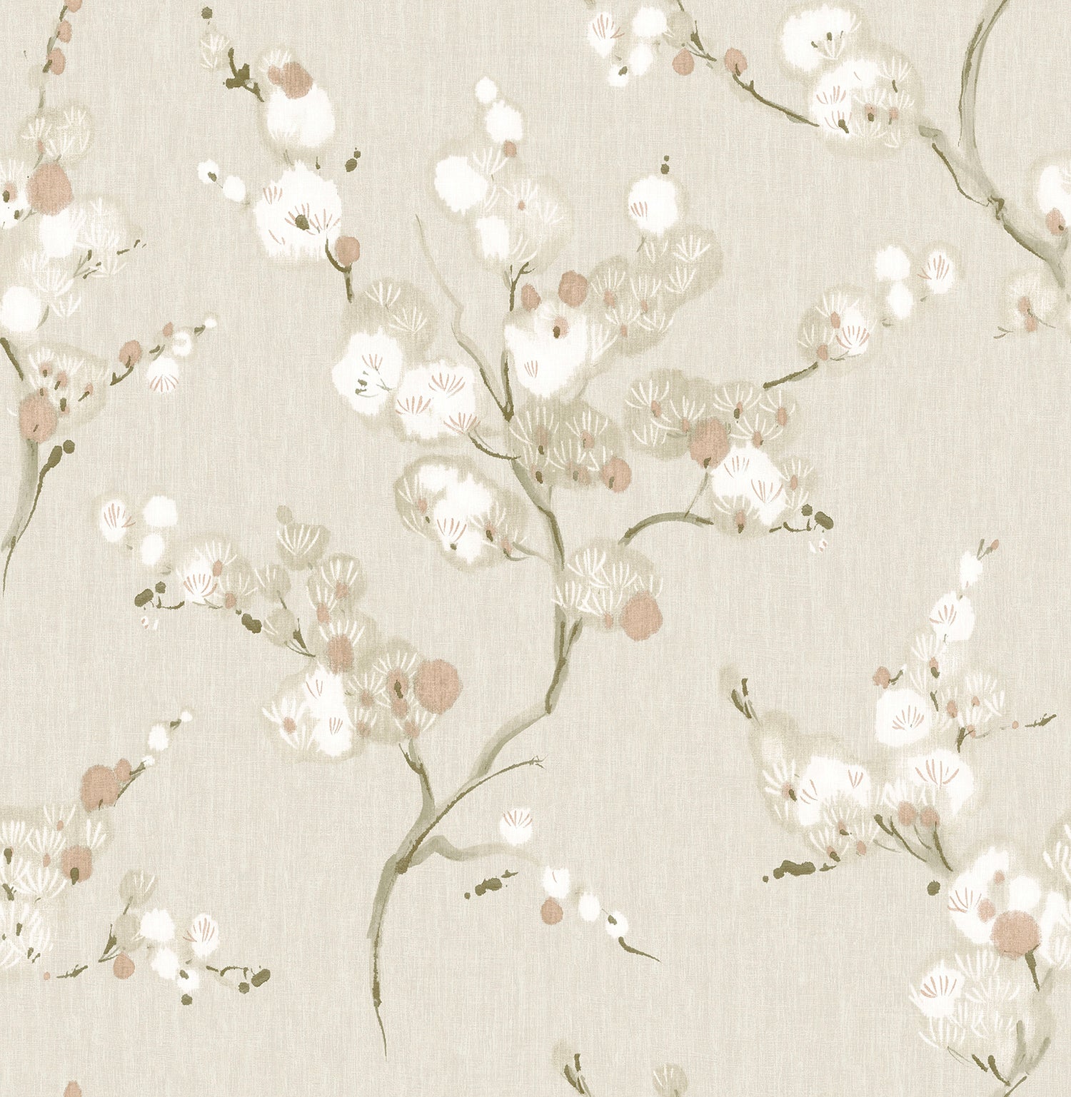 Bliss Wallpaper in rose color - pattern number 4198-27845 - by A Street Prints in the Moderne Deco Timeless Glamour collection