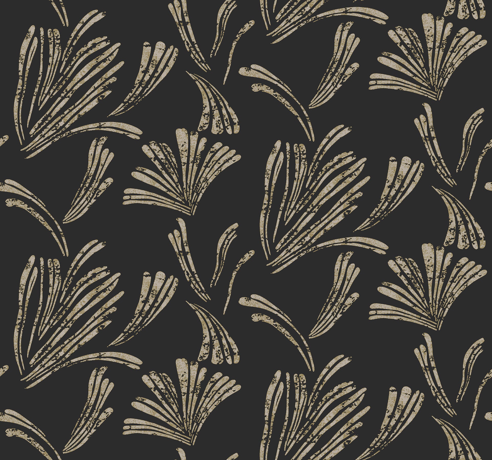 Ermine Wallpaper in black color - pattern number 4198-83473 - by A Street Prints in the Moderne Deco Timeless Glamour collection